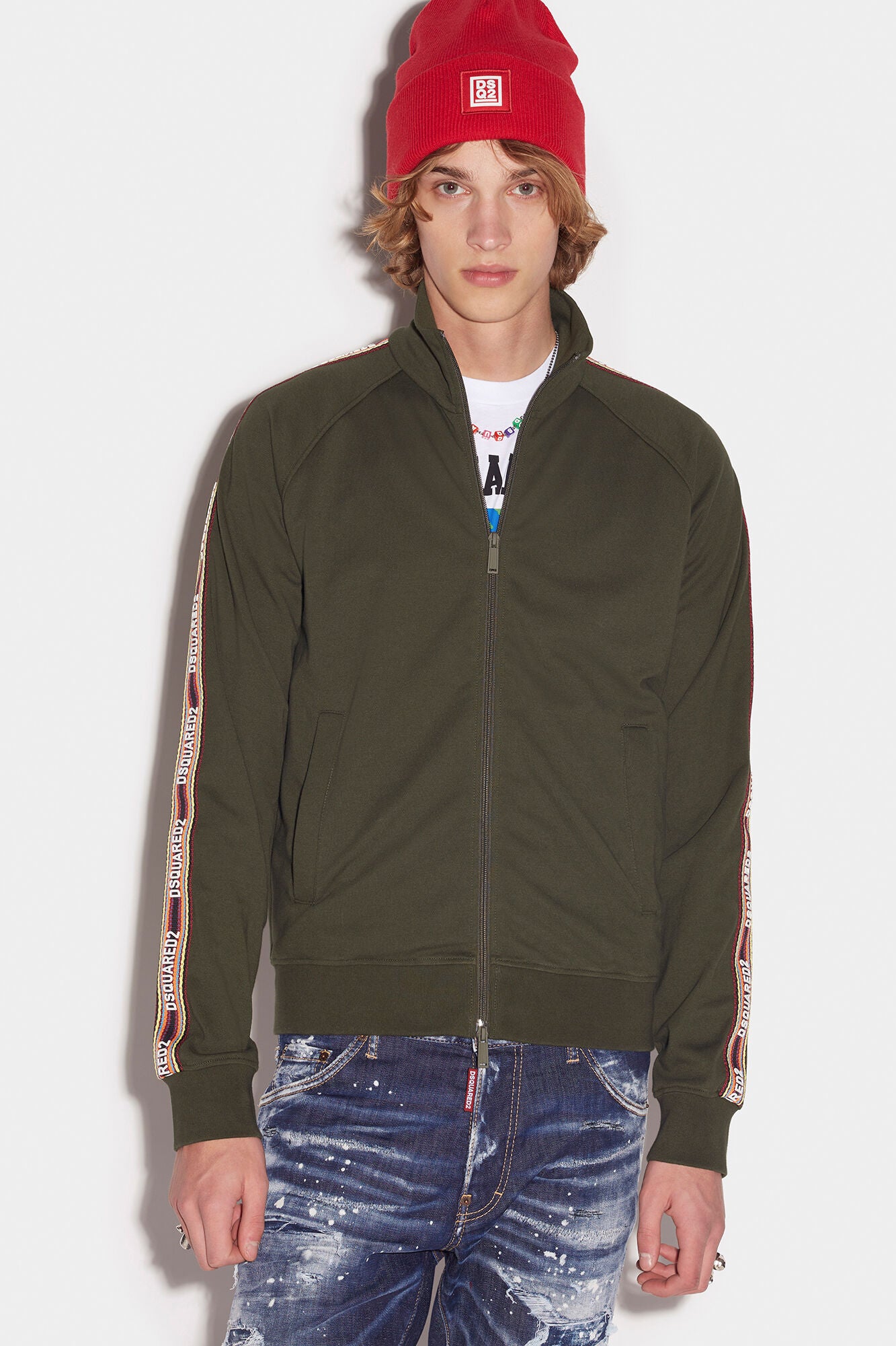 DSQUARED2 JACKET W/SIDE BAND - BEYMEN