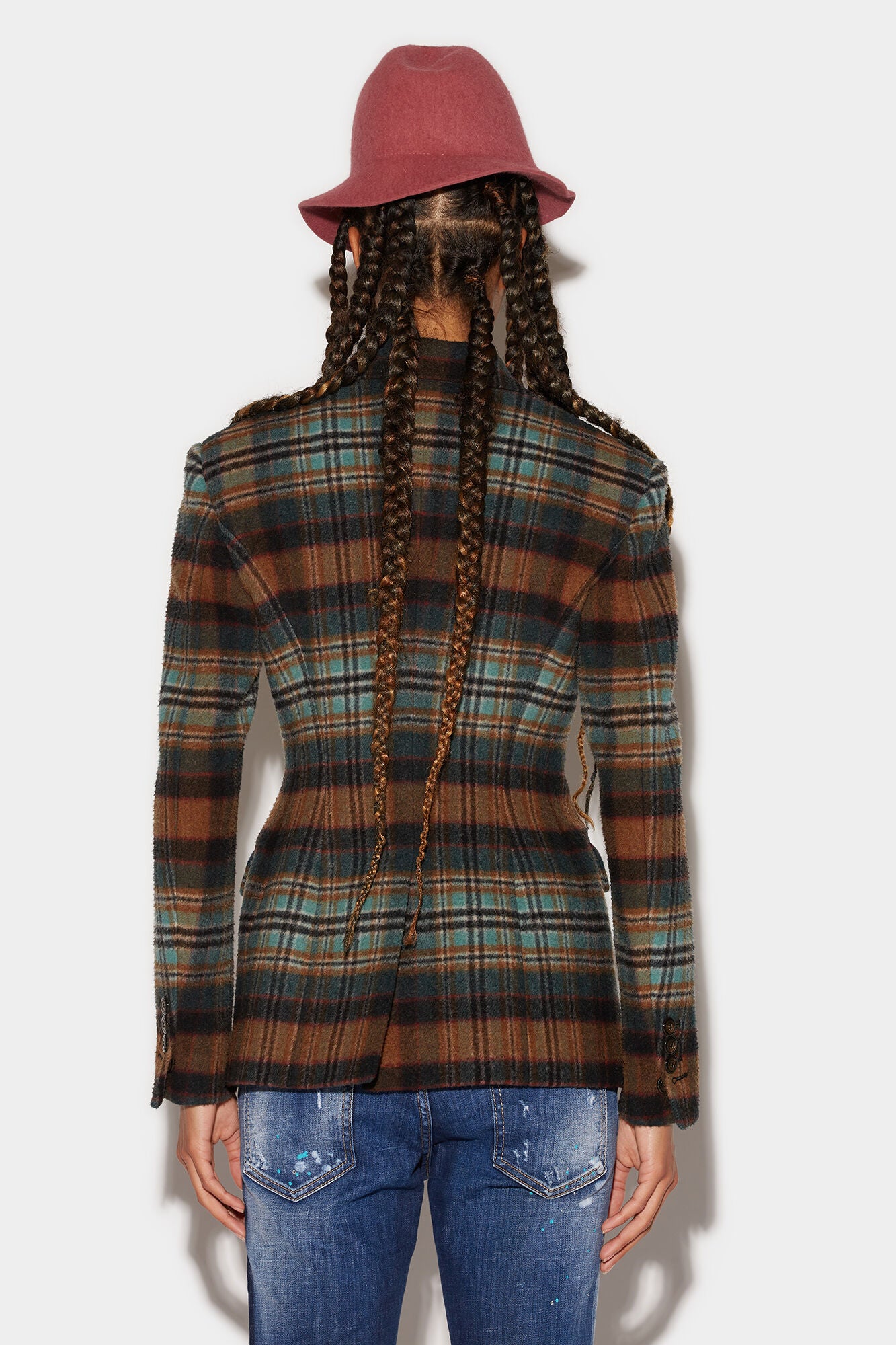 DSQUARED2 CHECKED BLAZER - BEYMEN