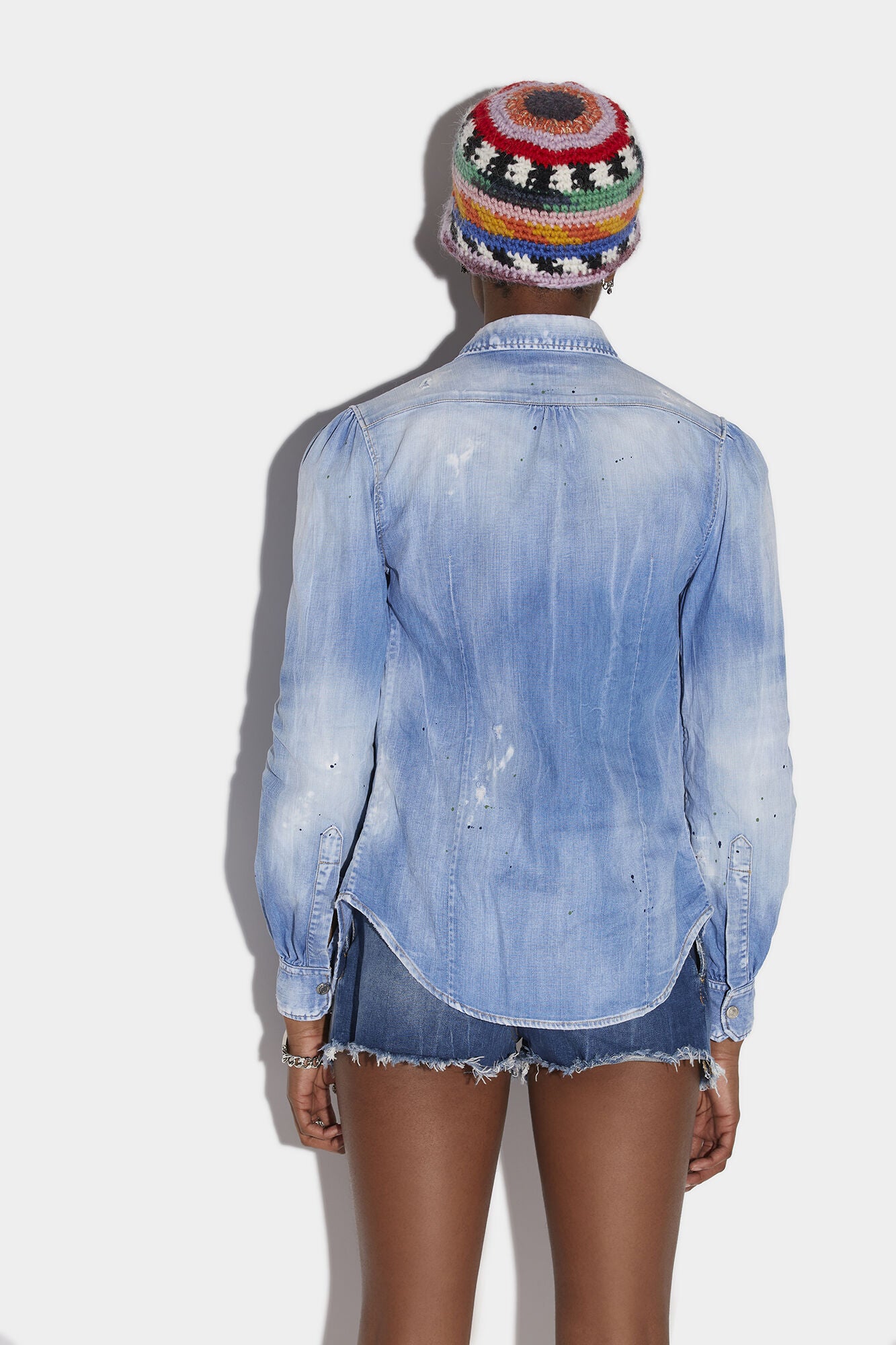 DSQUARED2 PLEATED YOKE SHIRT - BEYMEN