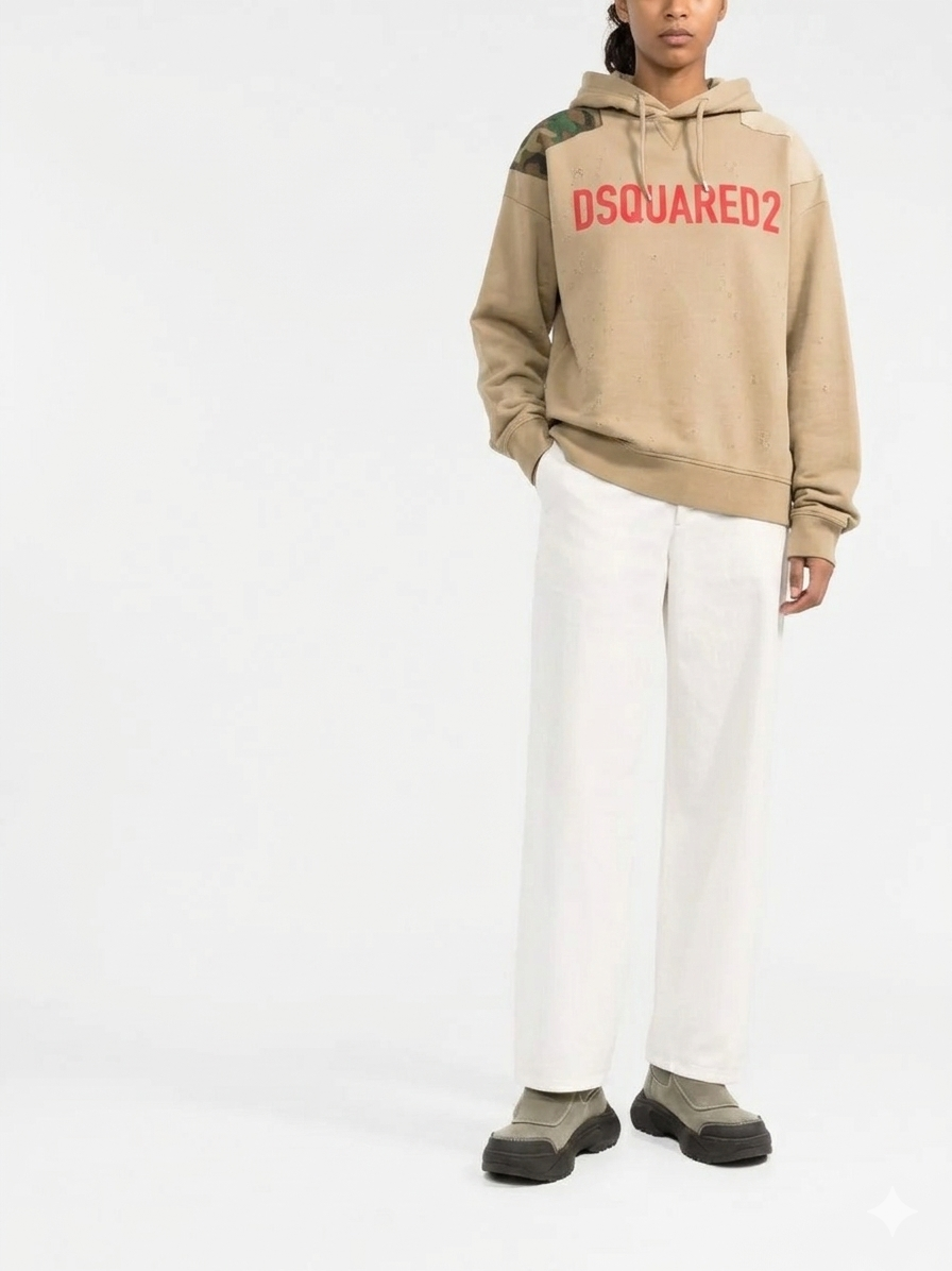 DSQUARED2 LONG SLEEVED HOODIE