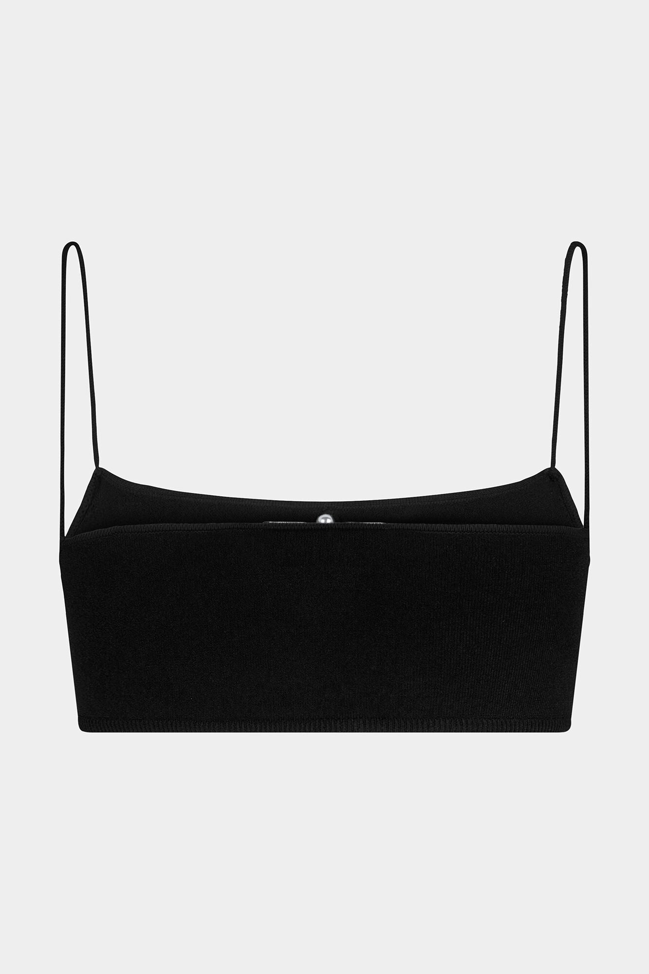 DSQUARED2 CUT OUT KNIT TOP - BEYMEN