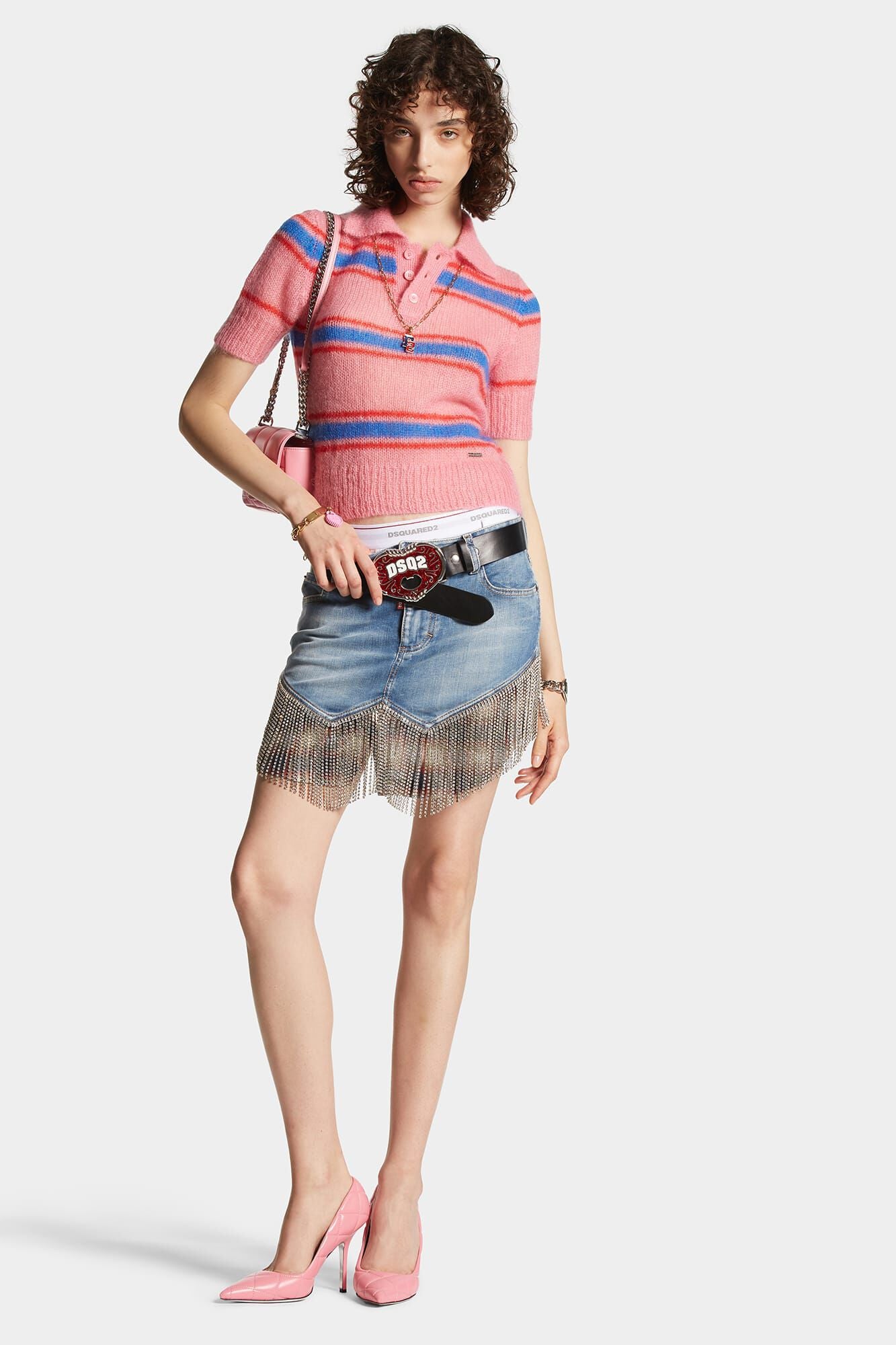 DSQUARED2 DENIM SKIRT - BEYMEN