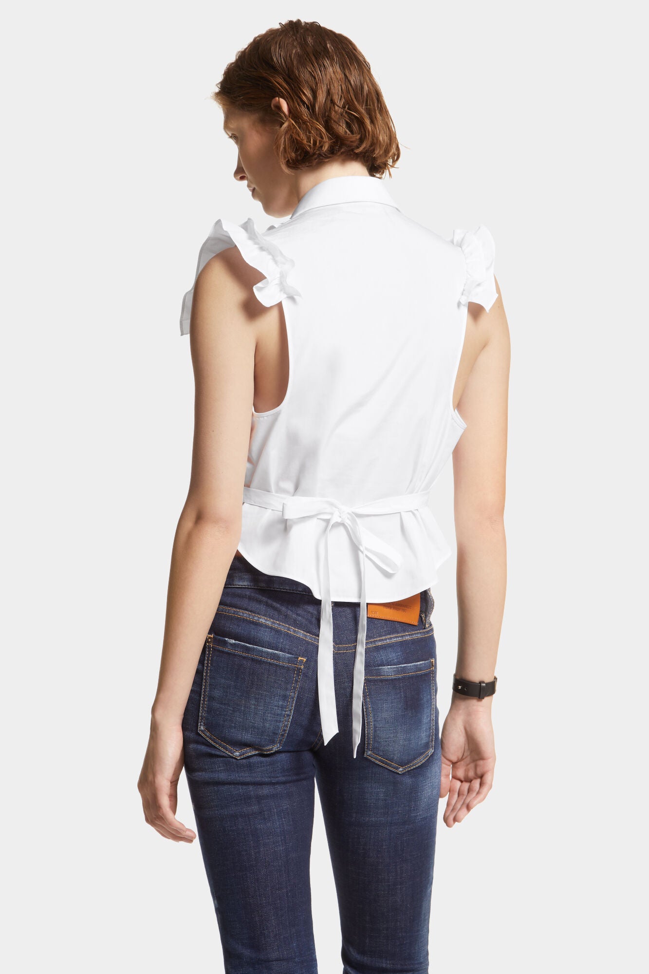 DSQUARED2 SUPER RUFFLED BLOUSE - BEYMEN