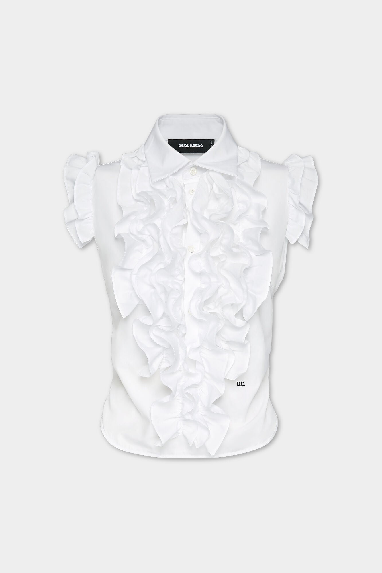 DSQUARED2 SUPER RUFFLED BLOUSE - BEYMEN