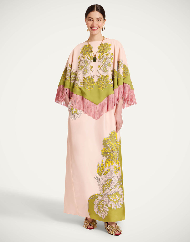 LA DOUBLEJ REVERSIBLE MINI PONCHO TOP - BEYMEN