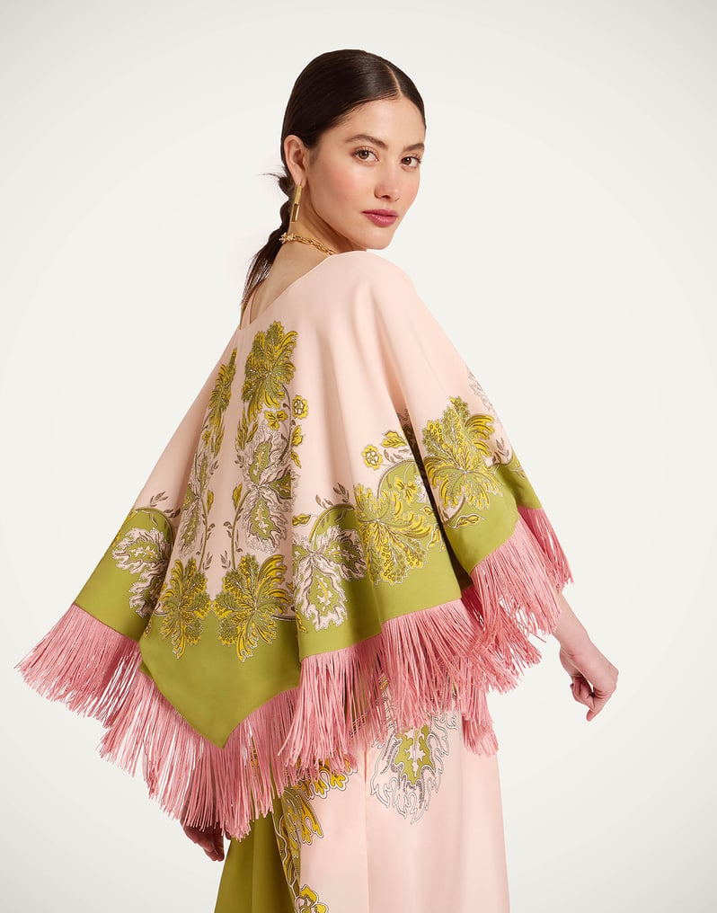 LA DOUBLEJ REVERSIBLE MINI PONCHO TOP - BEYMEN