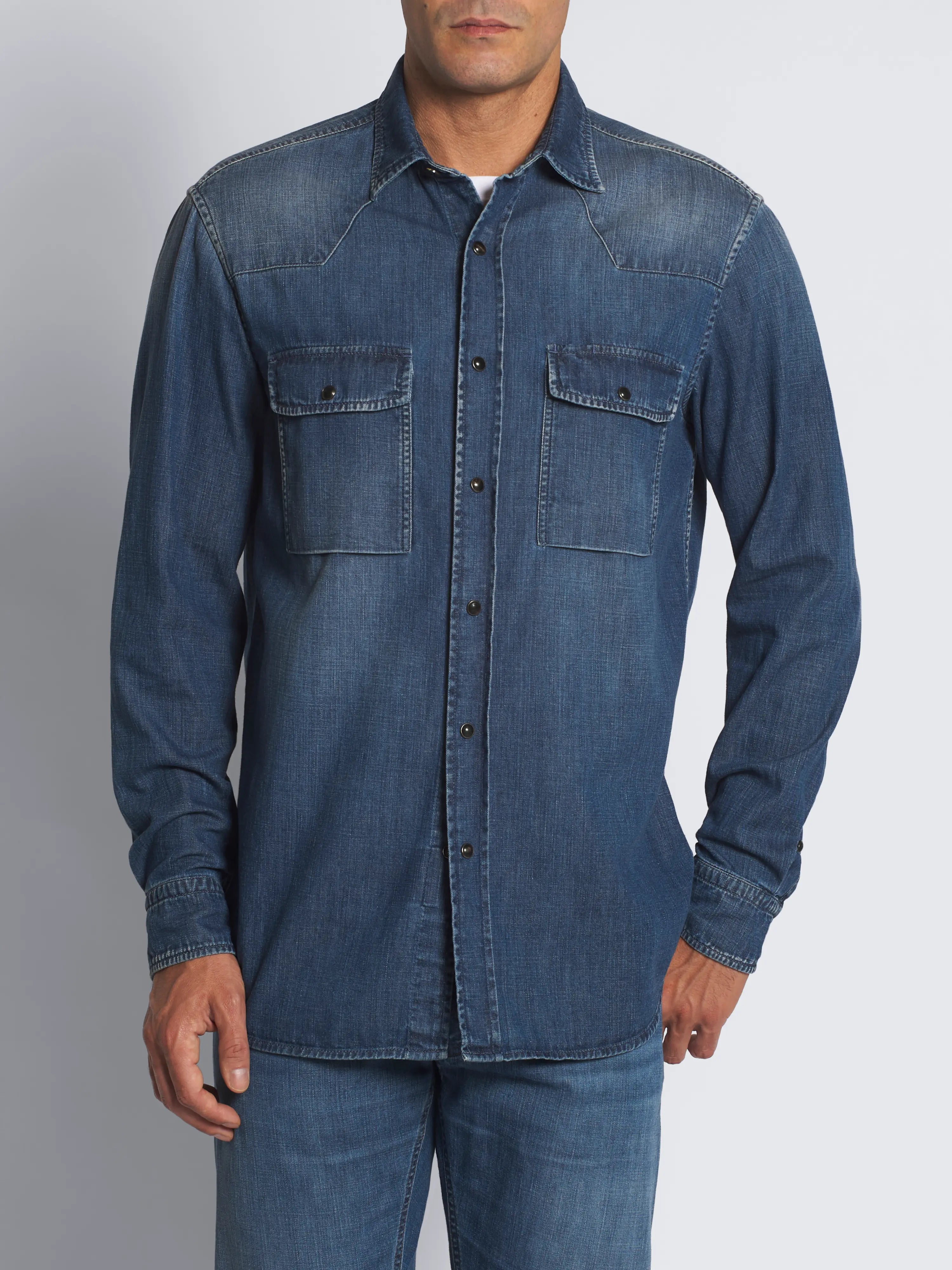 Brioni Western Shirt