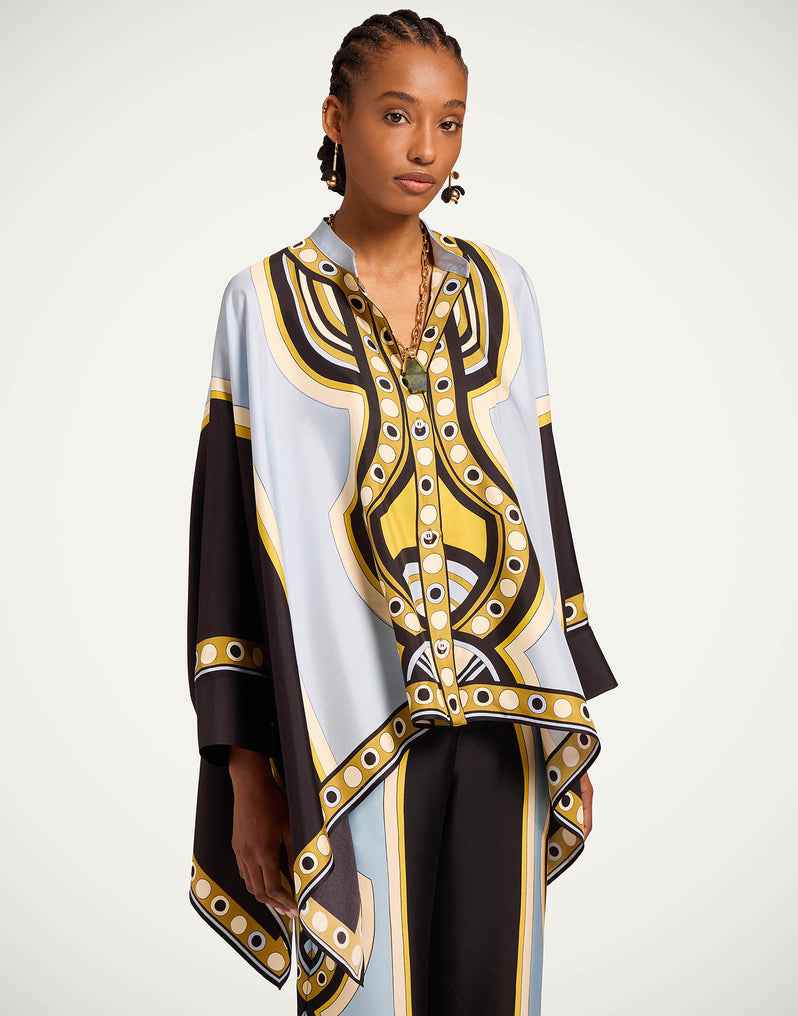LA DOUBLEJ FOULARD SHIRT - BEYMEN