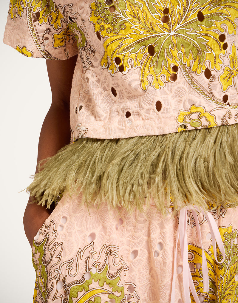 LA DOUBLEJ DRAWSTRING SKIRT - BEYMEN