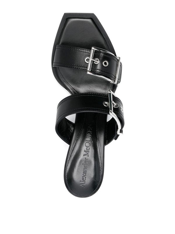 ALEXANDER MCQUEEN SANDAL W/DOUBLE STRAP - BEYMEN