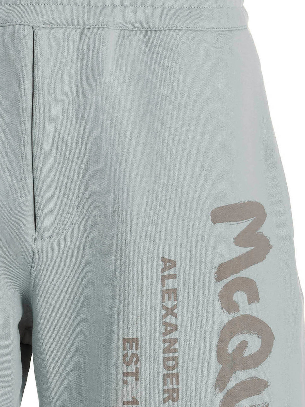 ALEXANDER MCQUEEN GRAFFITI PRT SHORT - BEYMEN