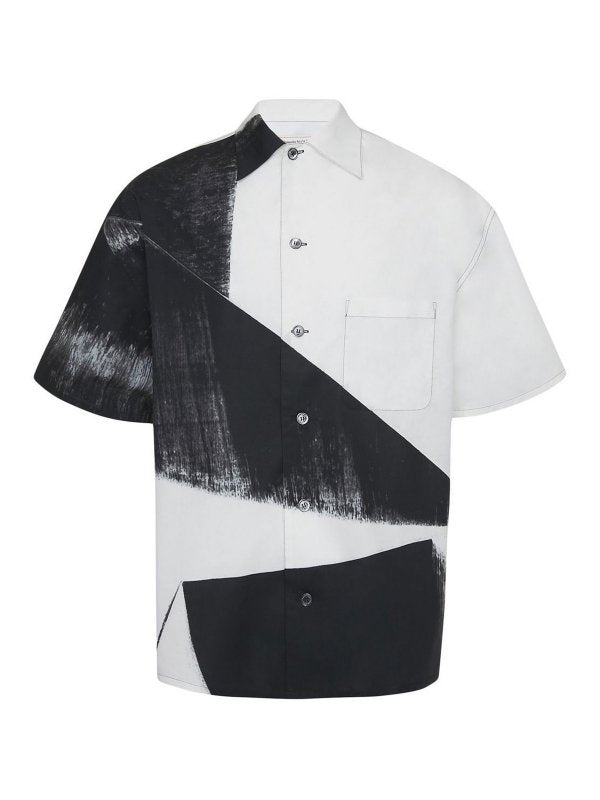 ALEXANDER MCQUEEN BOXY HAWAIIAN SHIRT - BEYMEN