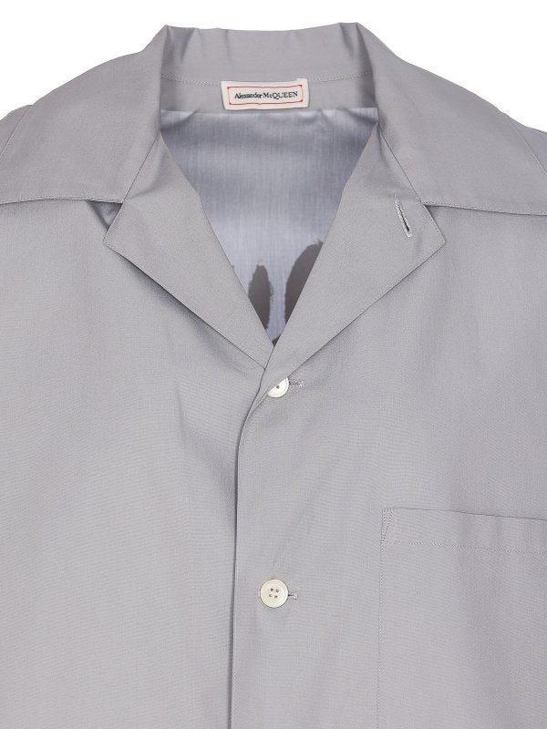 ALEXANDER MCQUEEN BOXY PYJAMA SHIRT - BEYMEN