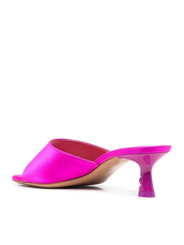 OFF-WHITE POP PEARL SATIN MULE - BEYMEN