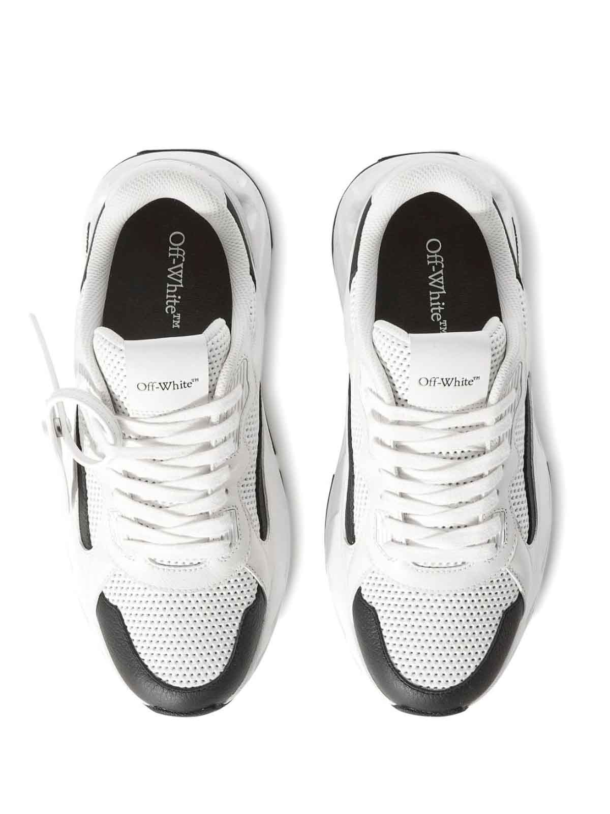 OFF-WHITE RUNNER B WHITE BLACK - BEYMEN