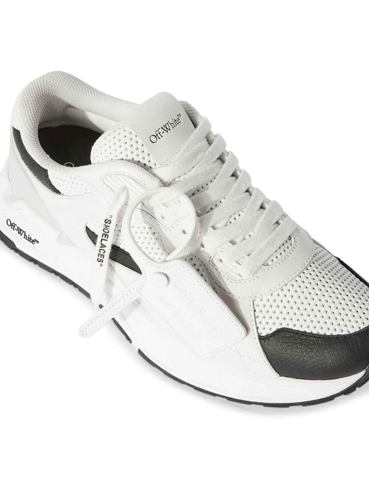 OFF-WHITE RUNNER B WHITE BLACK - BEYMEN