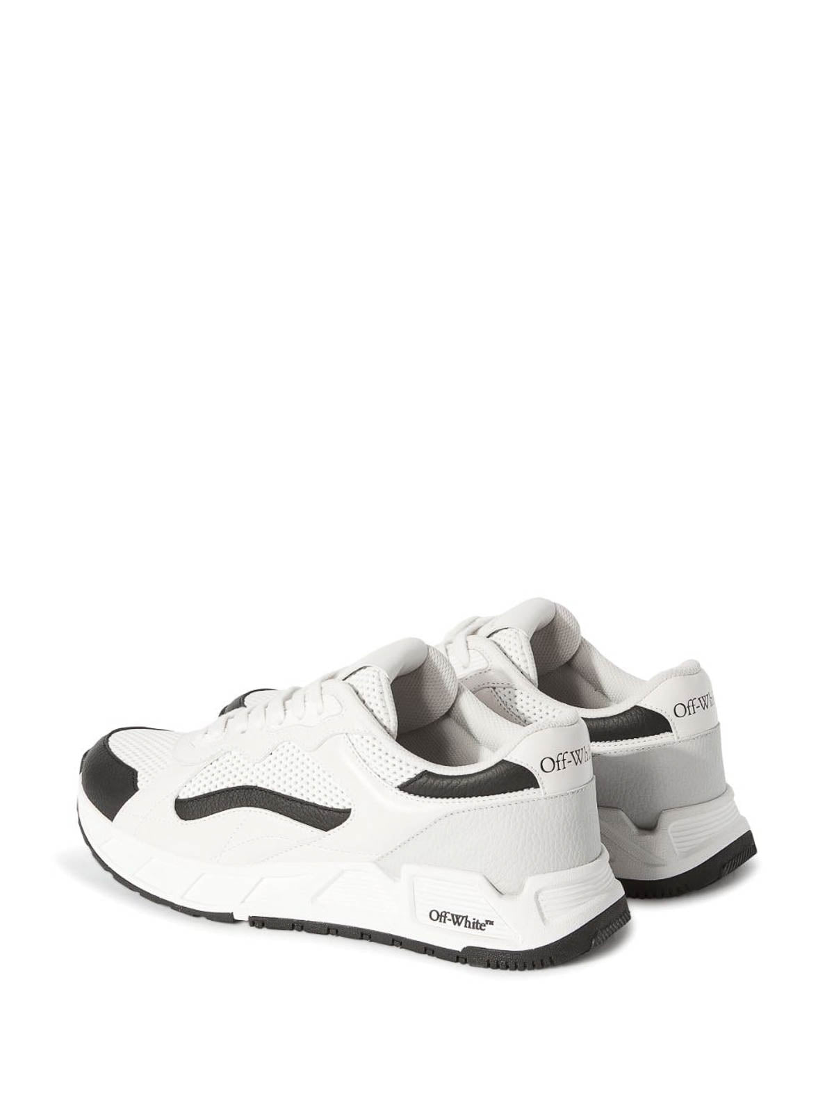 OFF-WHITE RUNNER B WHITE BLACK - BEYMEN