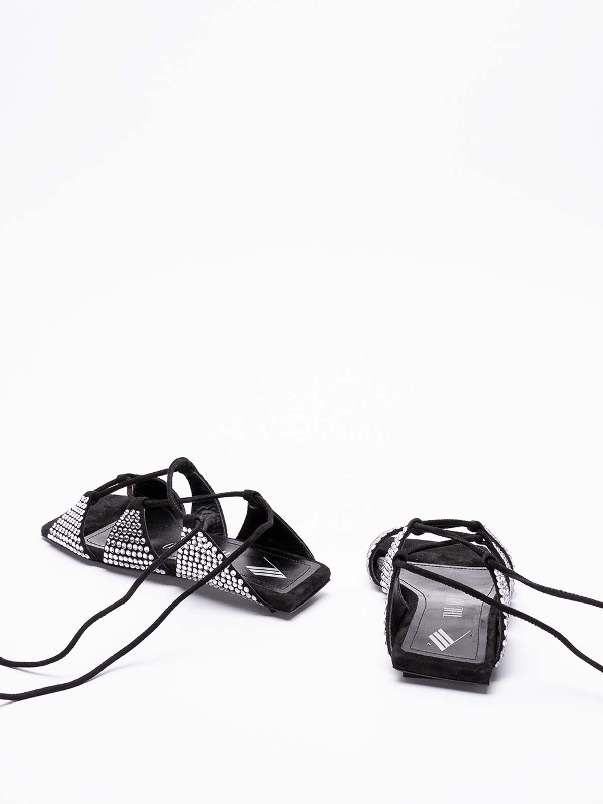 THE ATTICO RENEE' FLAT SANDA - BEYMEN