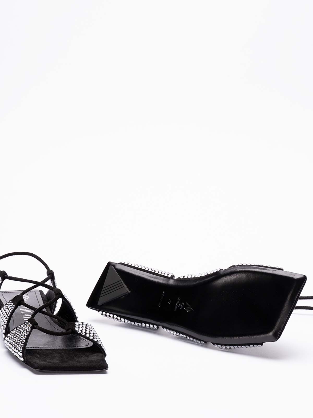 THE ATTICO RENEE' FLAT SANDA - BEYMEN