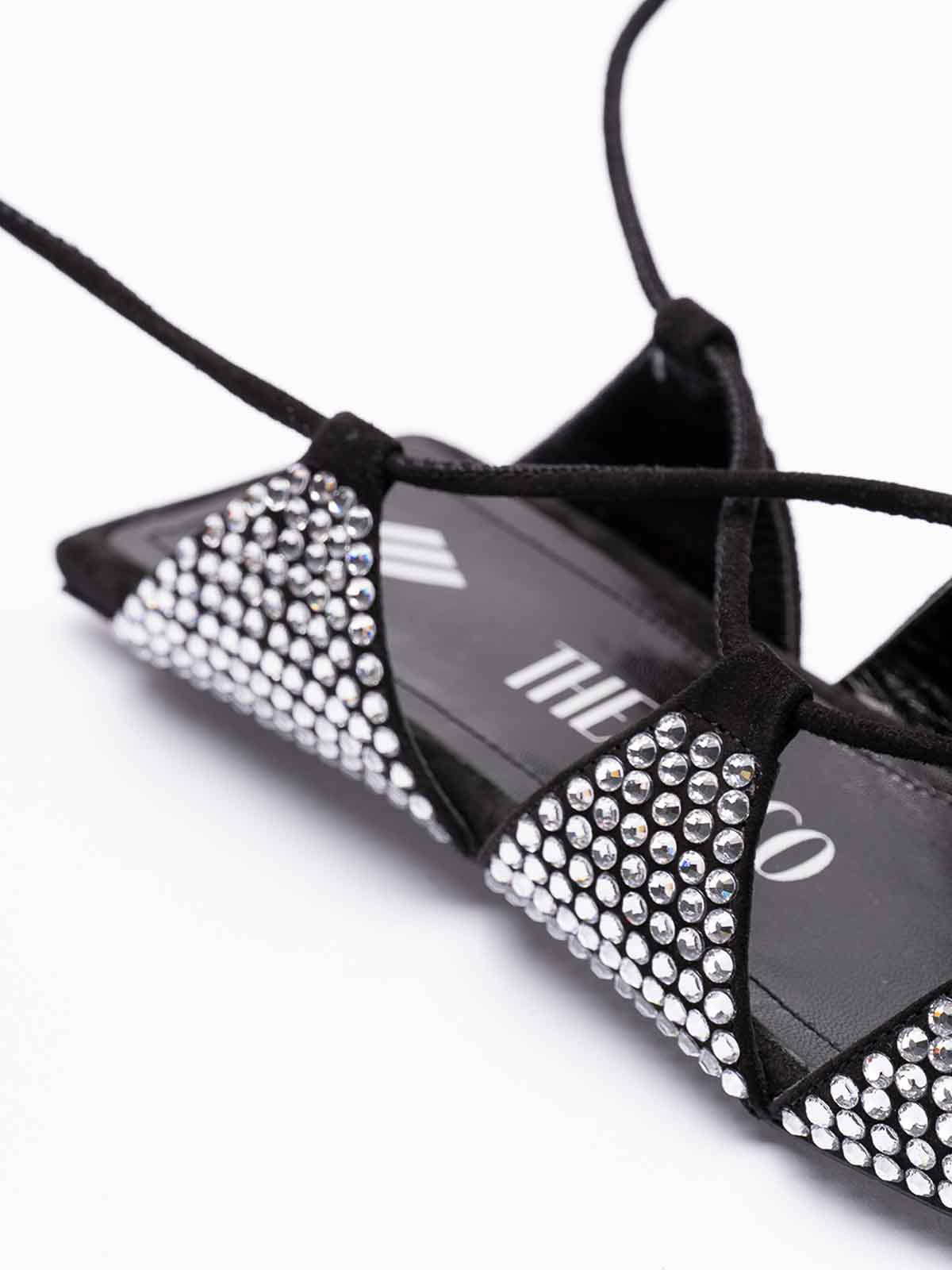 THE ATTICO RENEE' FLAT SANDA - BEYMEN