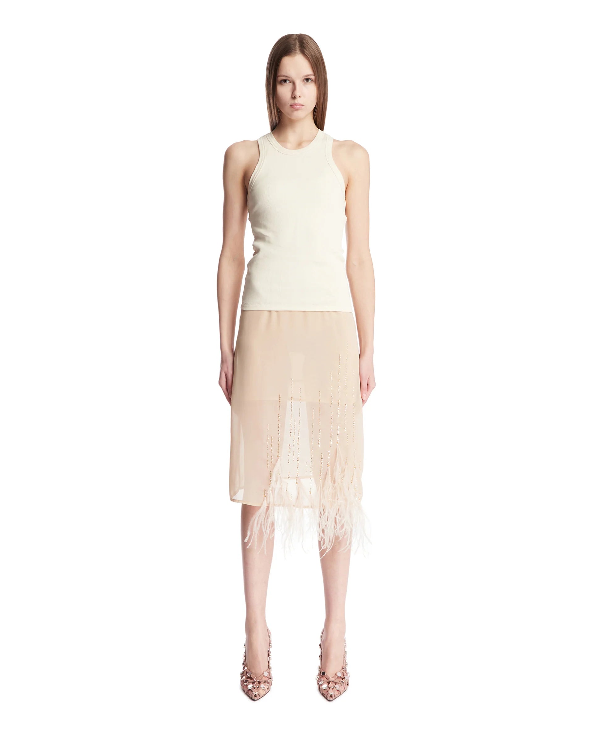 THE ATTICO MIDI DRESS