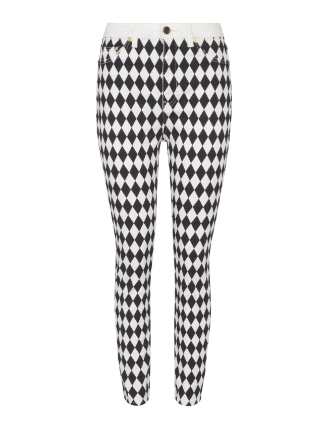 BALMAIN DIAMOND SLIM DENIM PANTS - BEYMEN