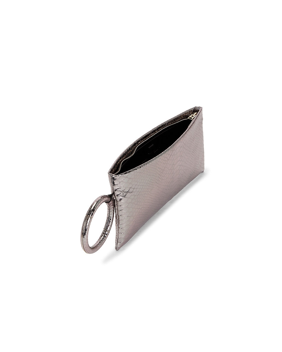 TOM FORD PRINTED PYTHON CLUTCH - BEYMEN