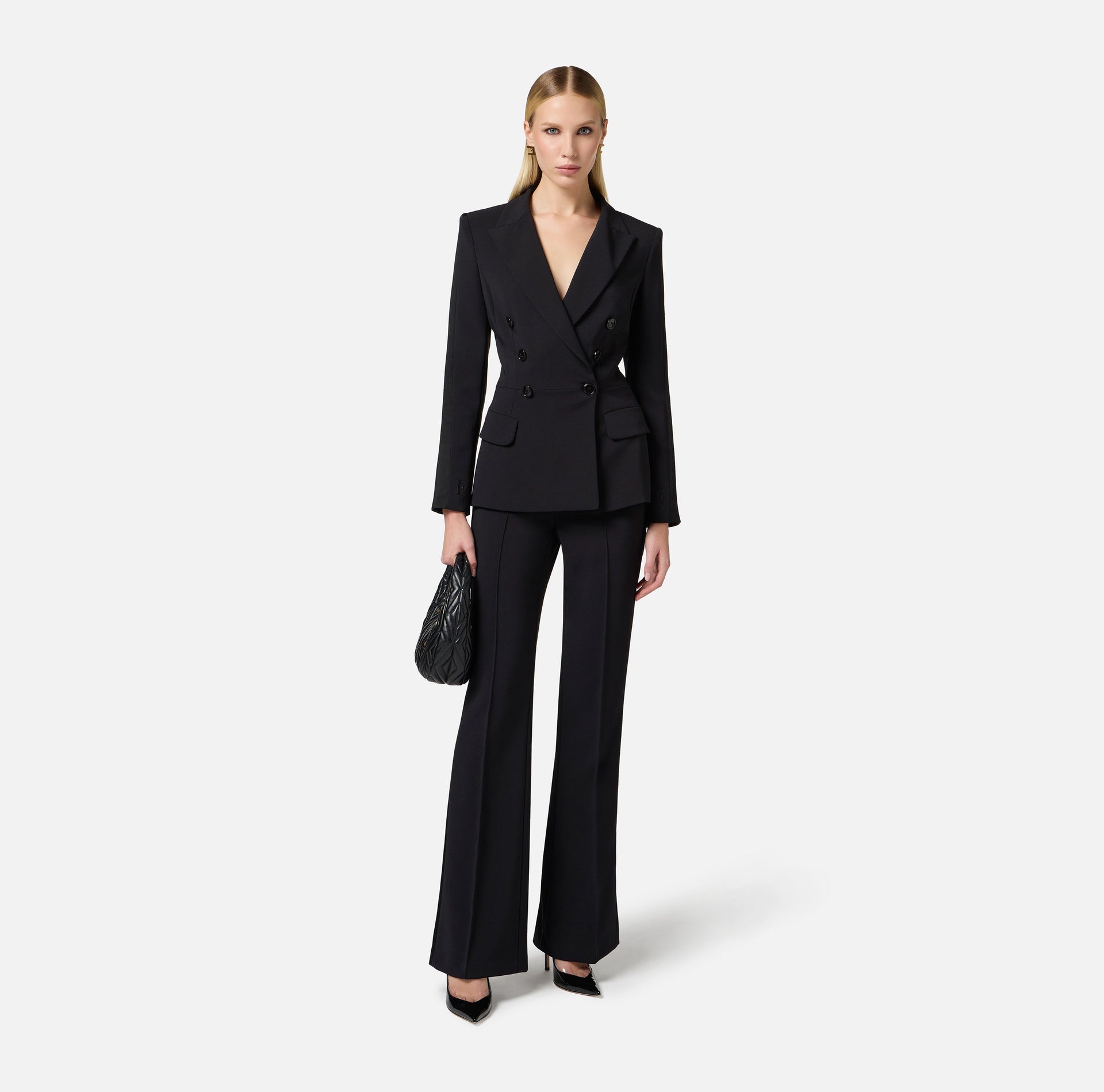 ELISABETTA FRANCHI GIACCA + PANTALONE - BEYMEN