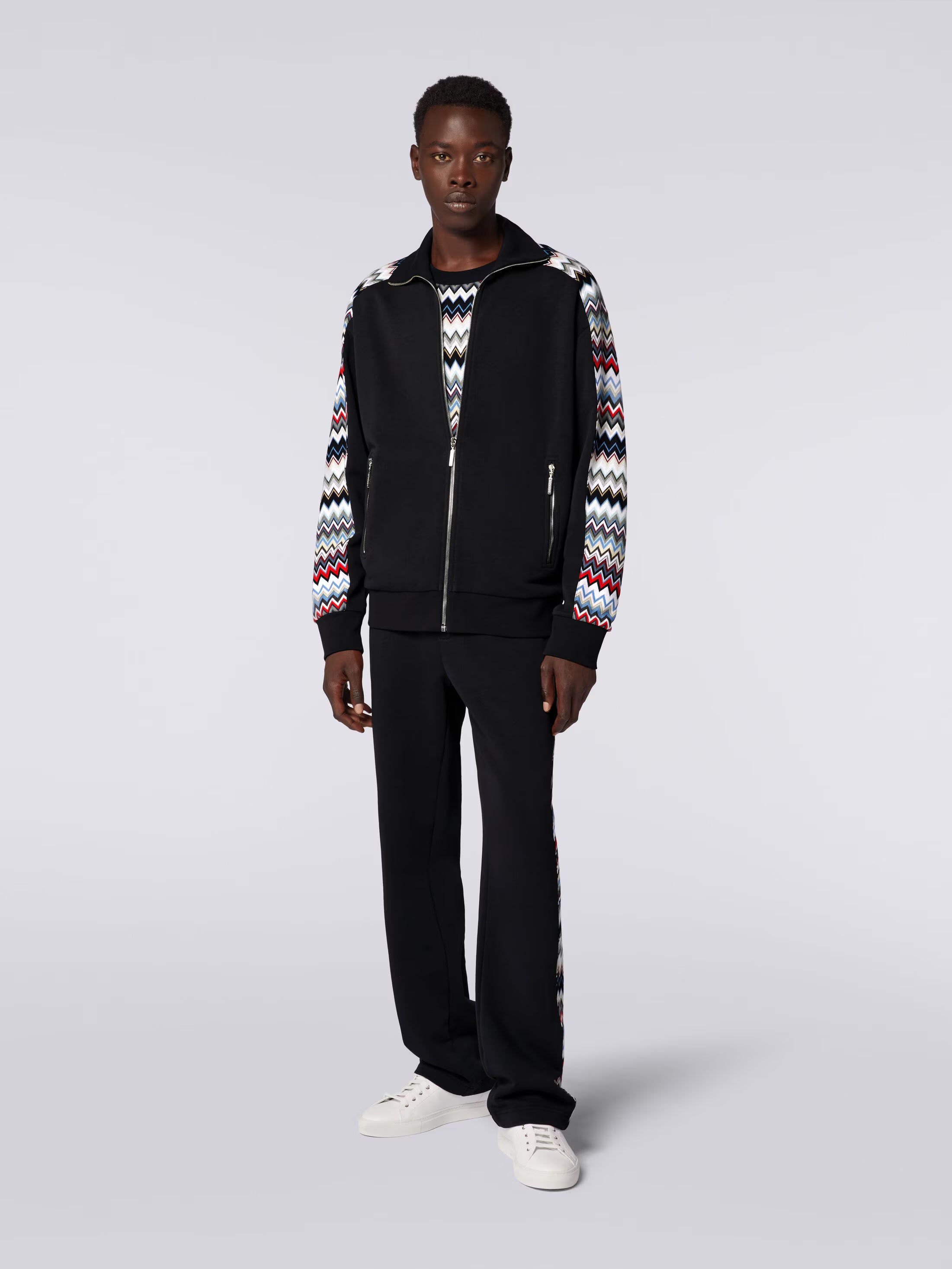 MISSONI ROUND NECK SWEATSHIRT