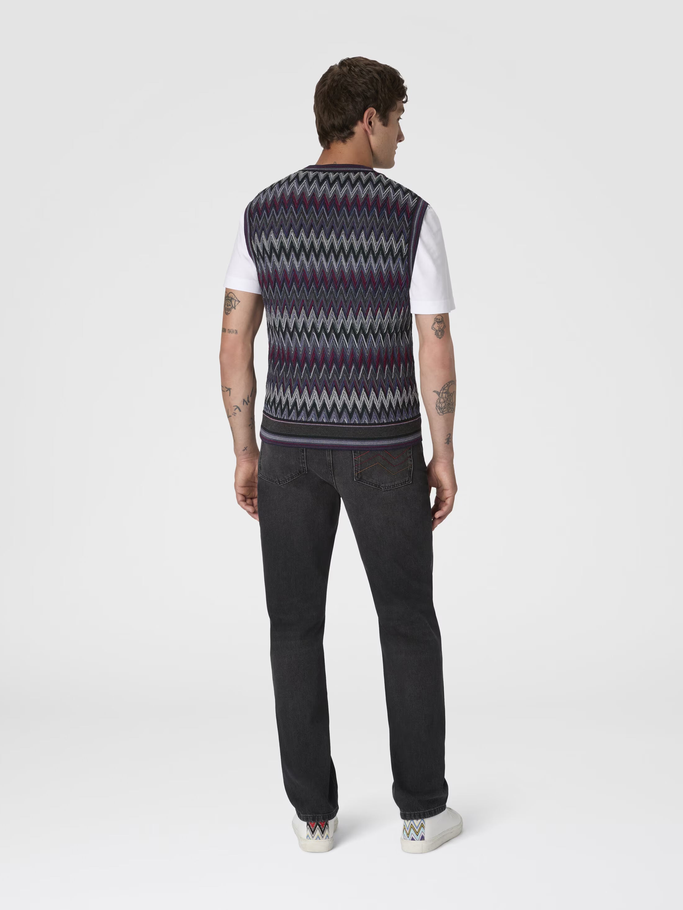 MISSONI V-NECK SWEATER - BEYMEN