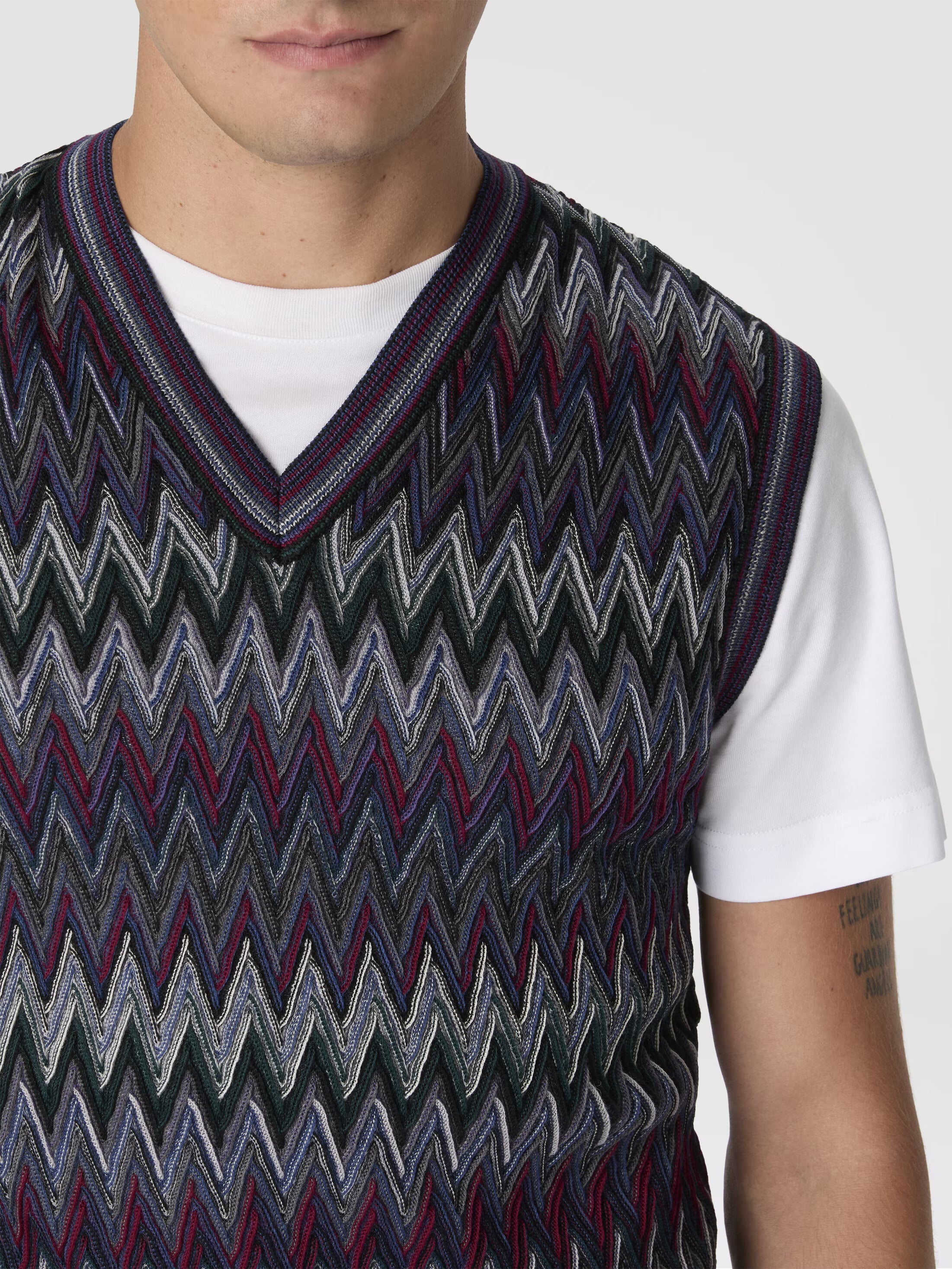 MISSONI V-NECK SWEATER - BEYMEN