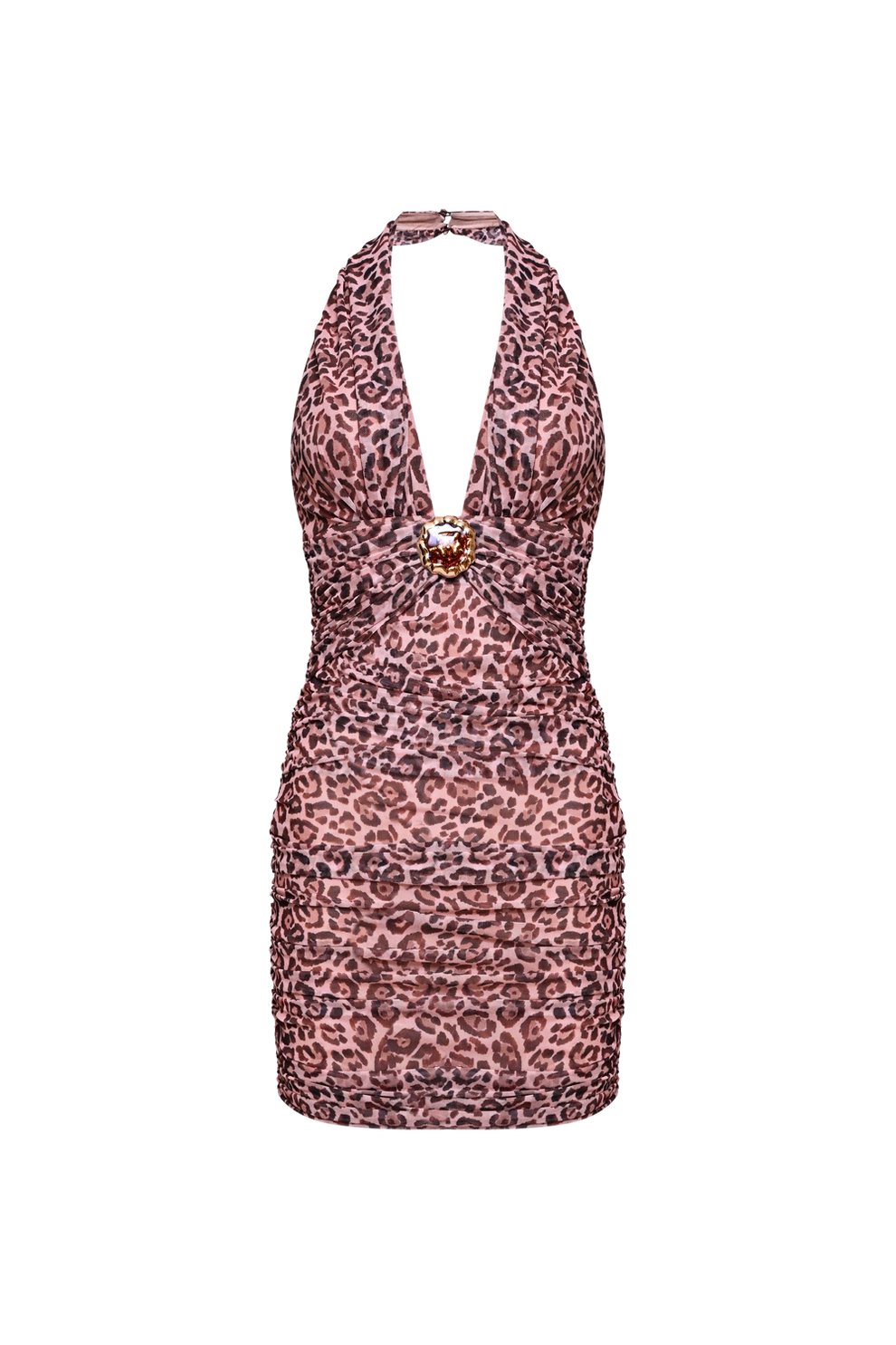 PATBO PANTHERA TULLE SHORT DRESS - BEYMEN