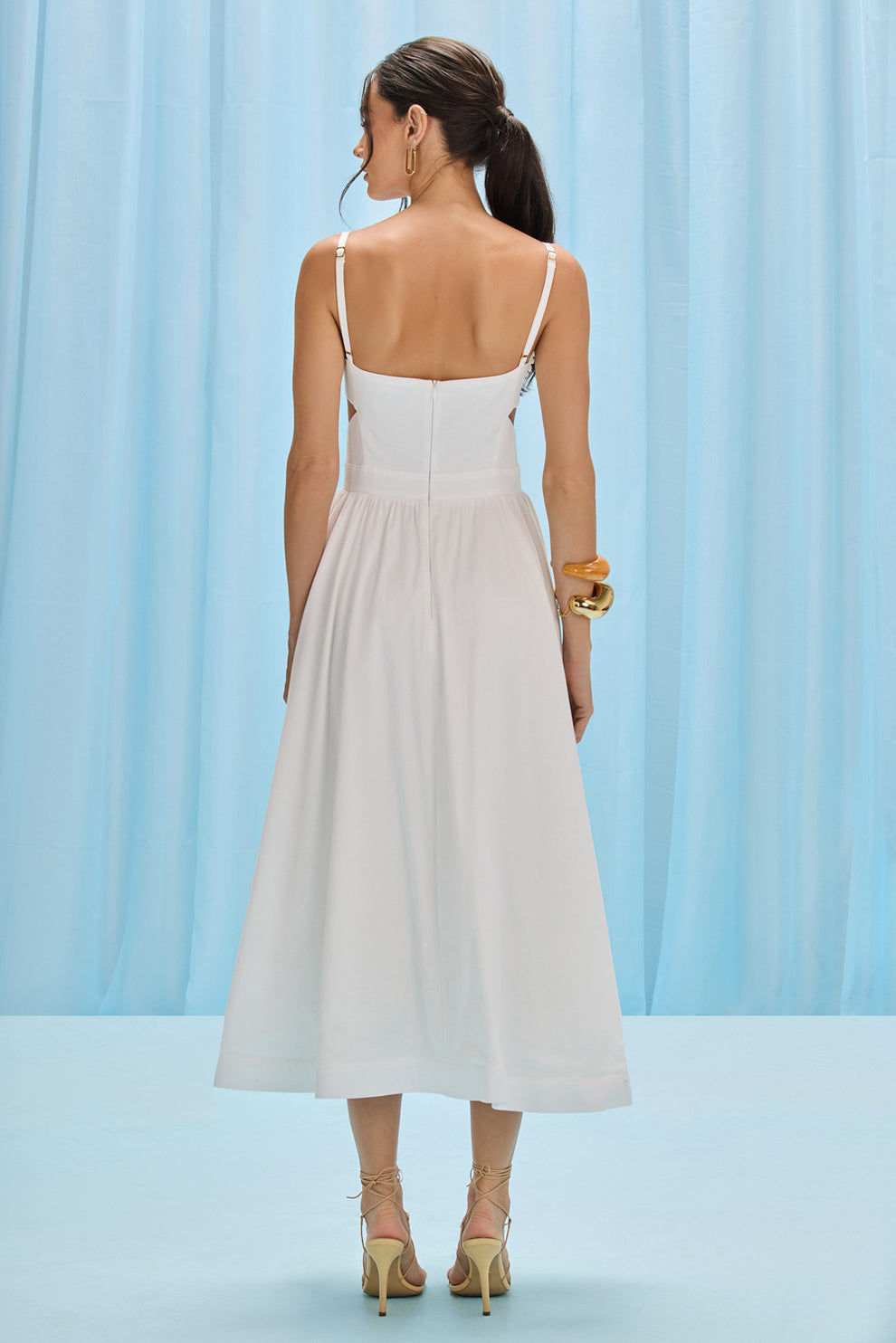 PATBO SEAWEED SHELL EMBROIDERED MIDI - BEYMEN