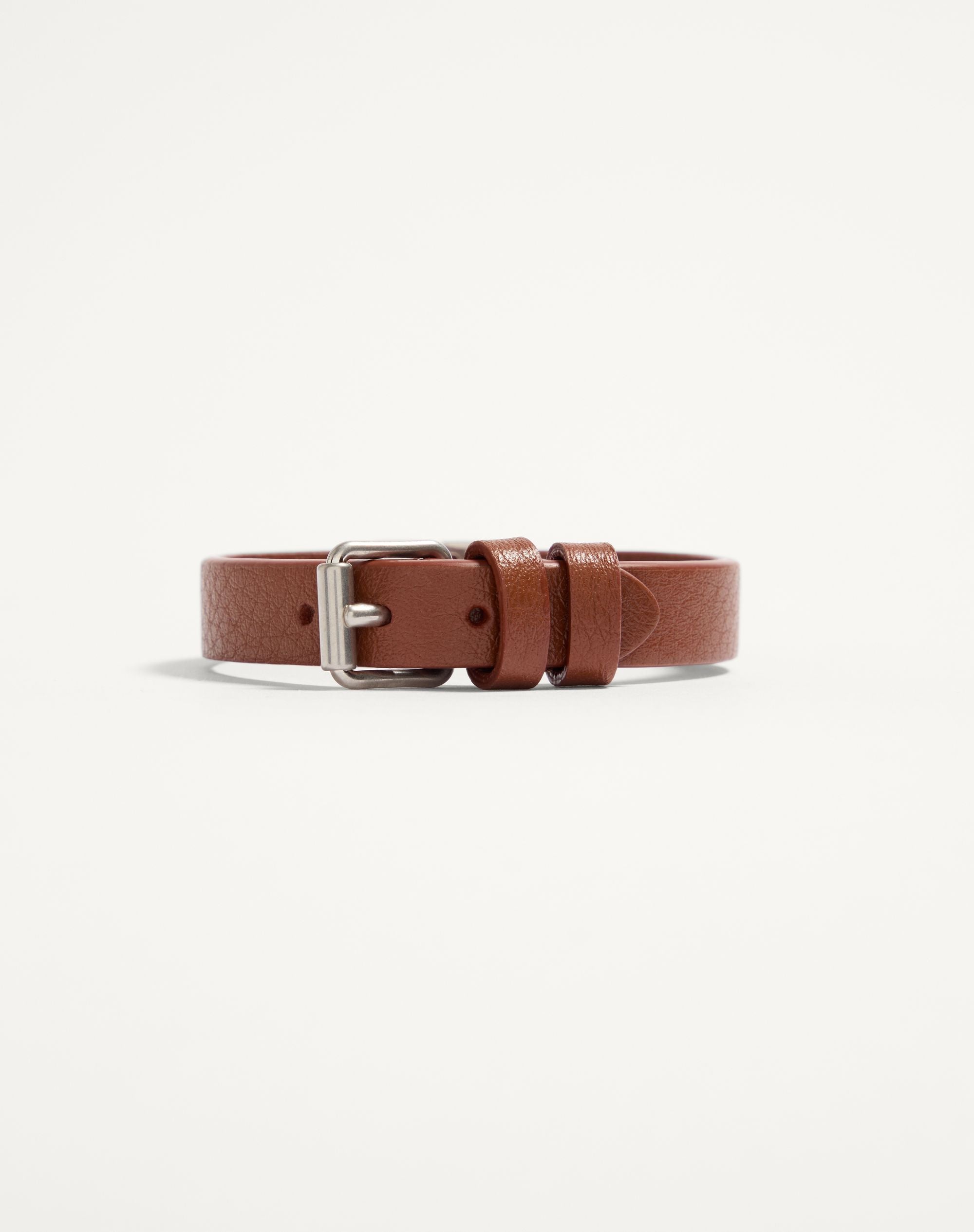 VALENTINO GARAVANI LEATHER BRACELET - BEYMEN