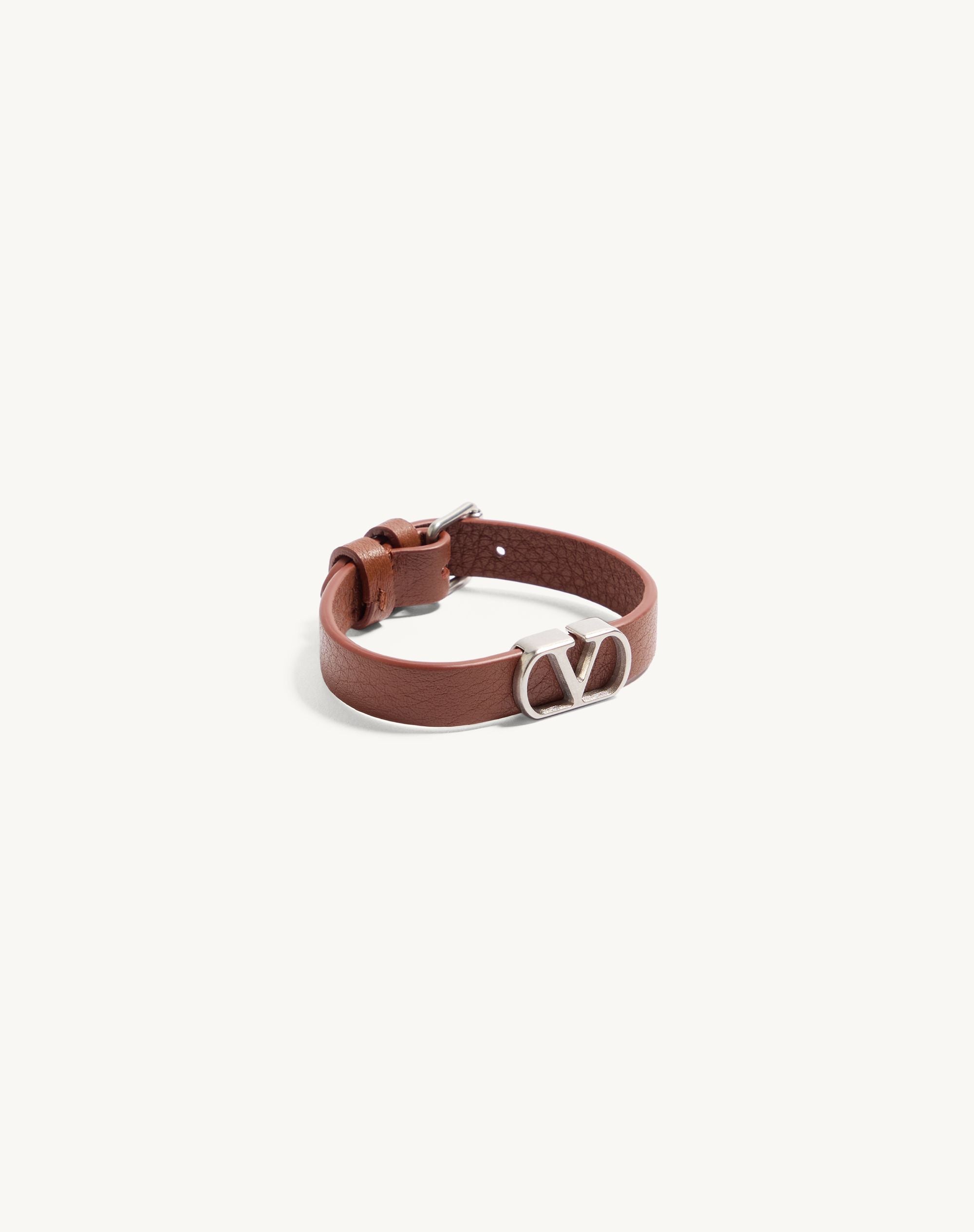 VALENTINO GARAVANI LEATHER BRACELET - BEYMEN
