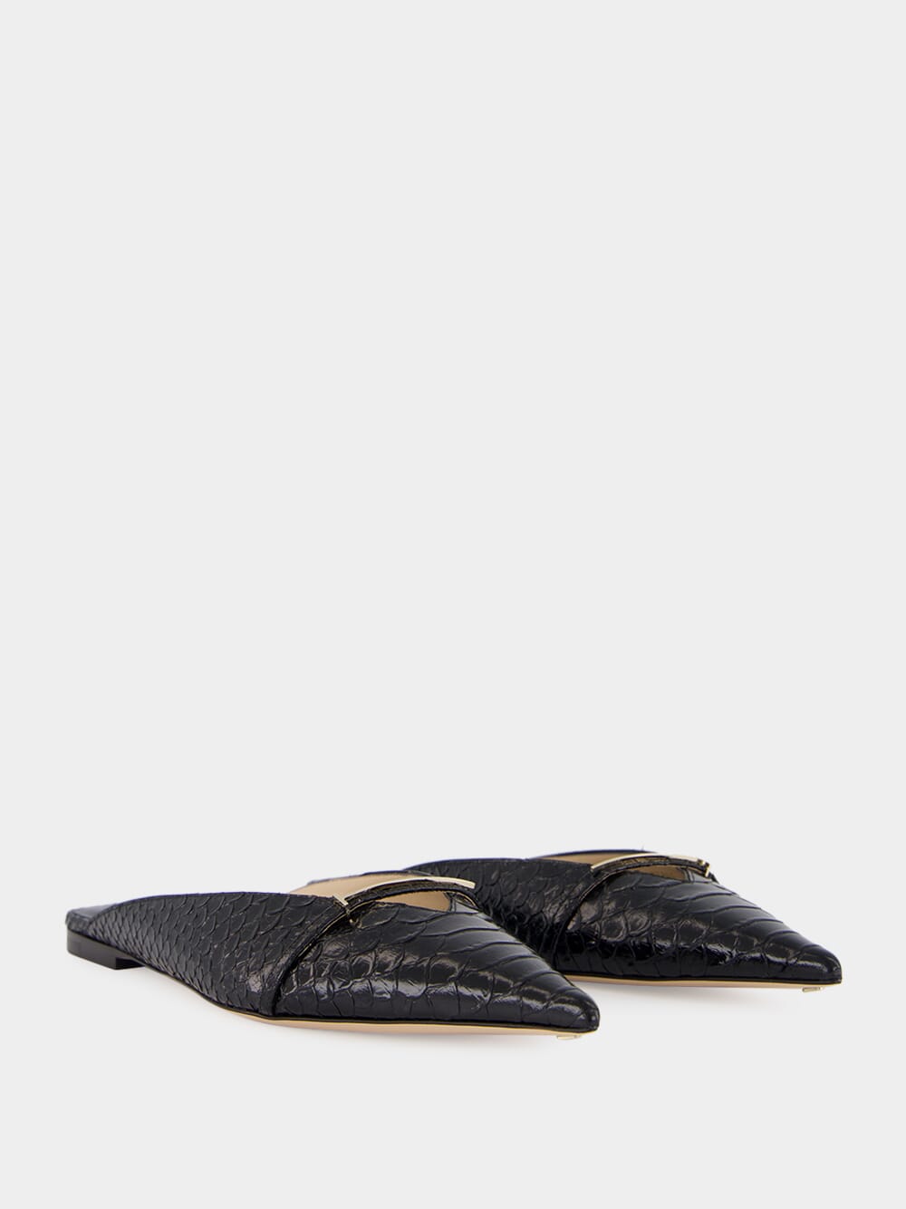 TOM FORD PRINTED PYTHON B/C MULE - BEYMEN
