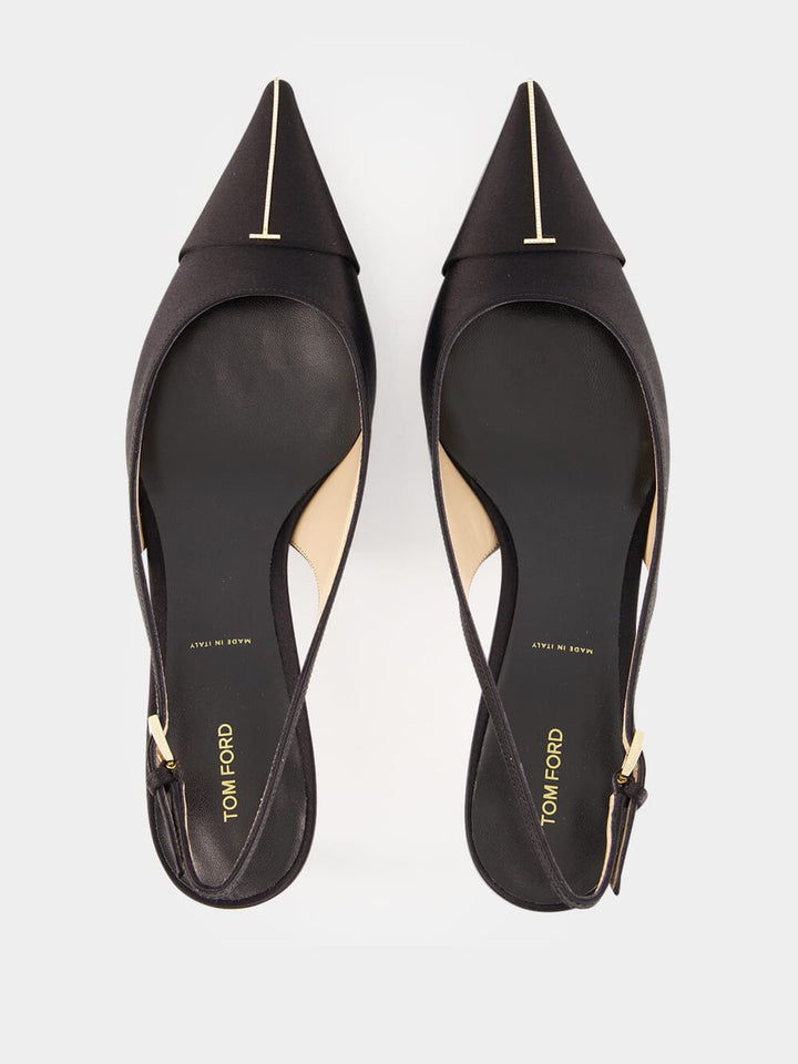TOM FORD CRYSTAL STONES SLINGBACK - BEYMEN