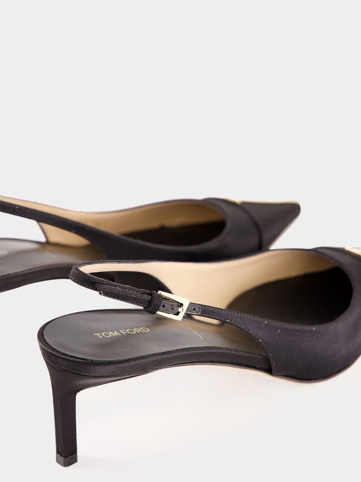 TOM FORD CRYSTAL STONES SLINGBACK - BEYMEN