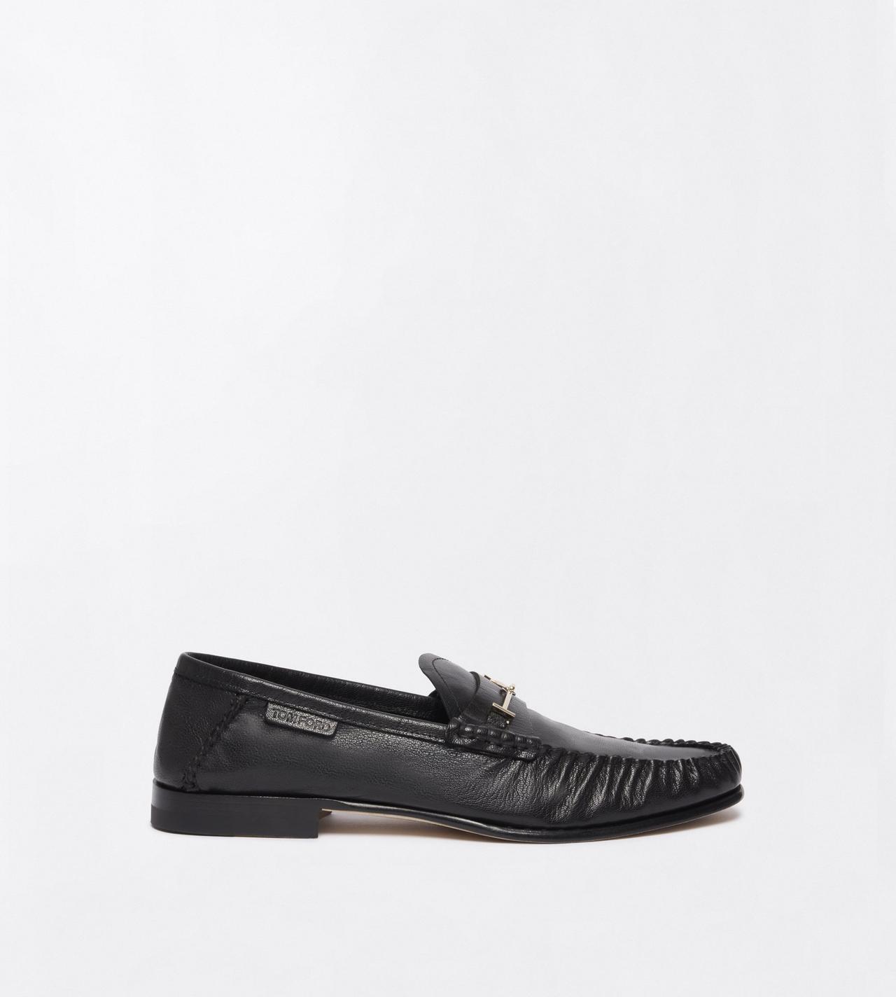 TOM FORD SHINY GOAT LEATHER LOAFER - BEYMEN