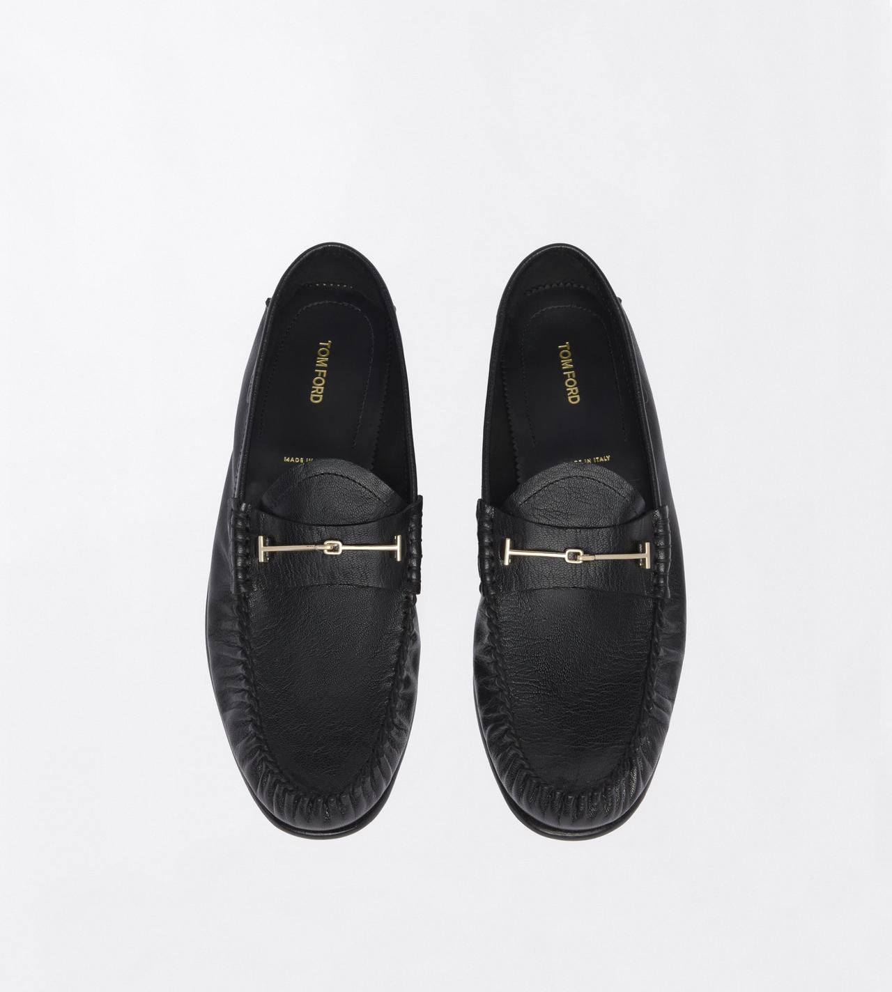 TOM FORD SHINY GOAT LEATHER LOAFER - BEYMEN