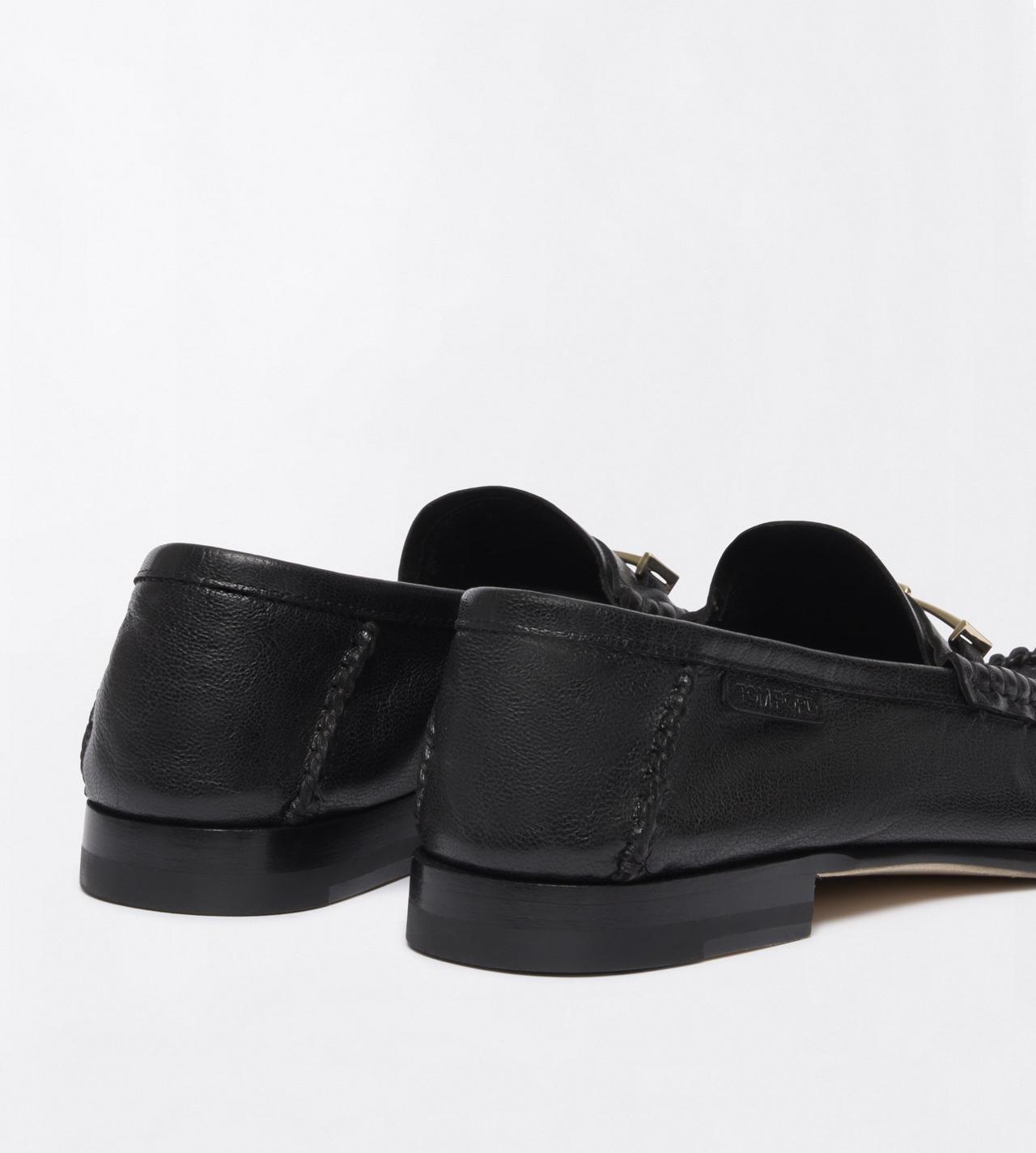 TOM FORD SHINY GOAT LEATHER LOAFER - BEYMEN