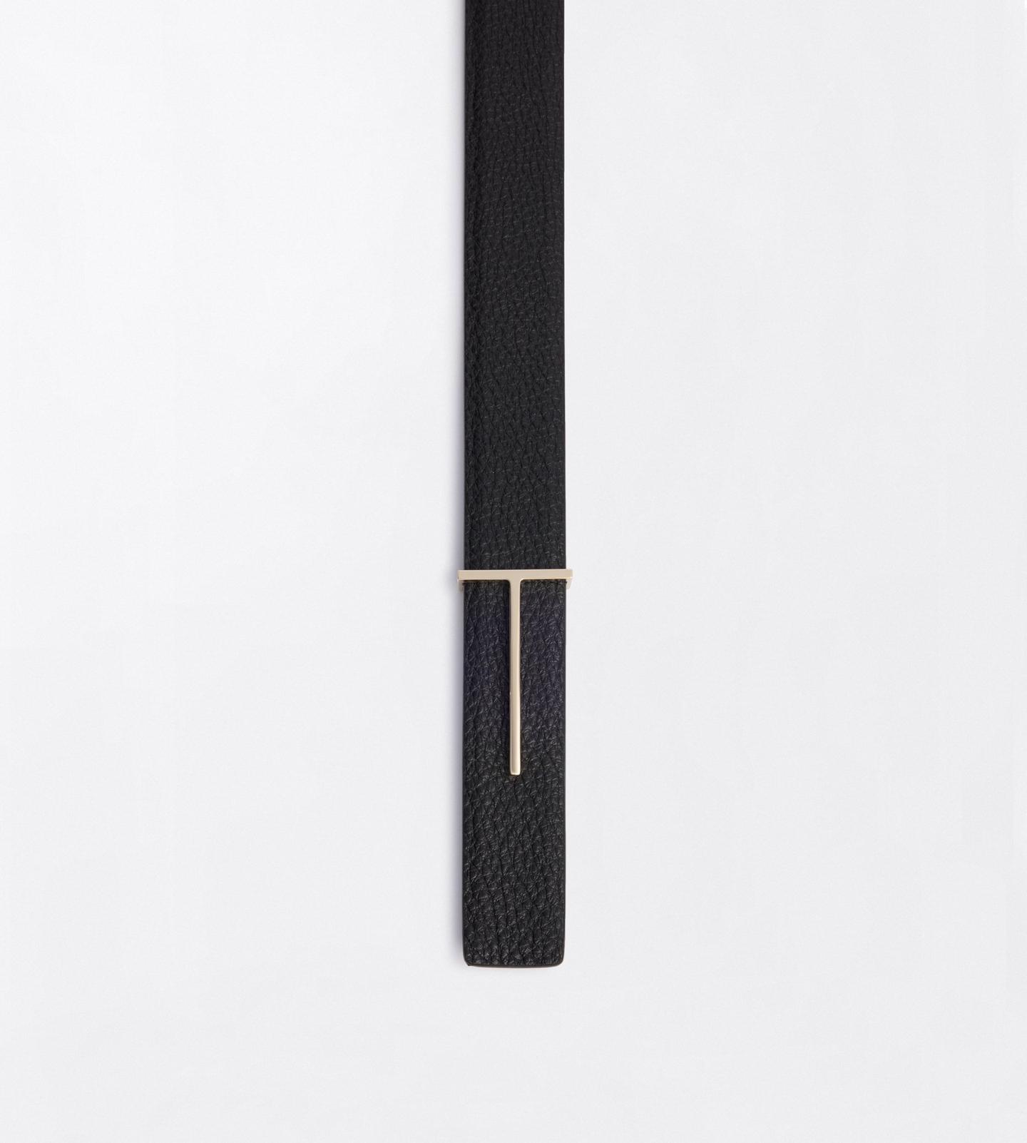 TOM FORD SPAZZOLATO LEATHER BELT - BEYMEN
