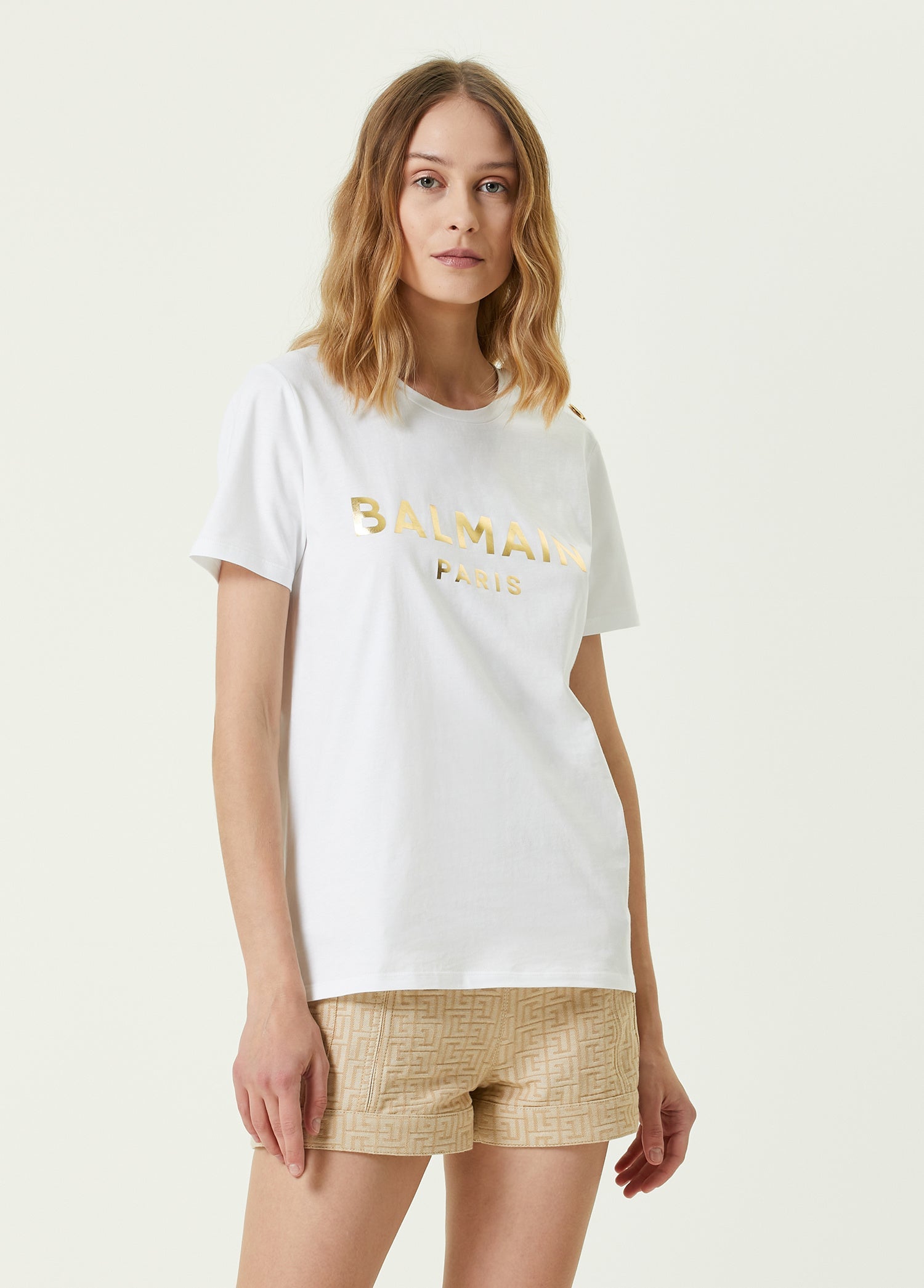 Balmain Mettalic T-shirt