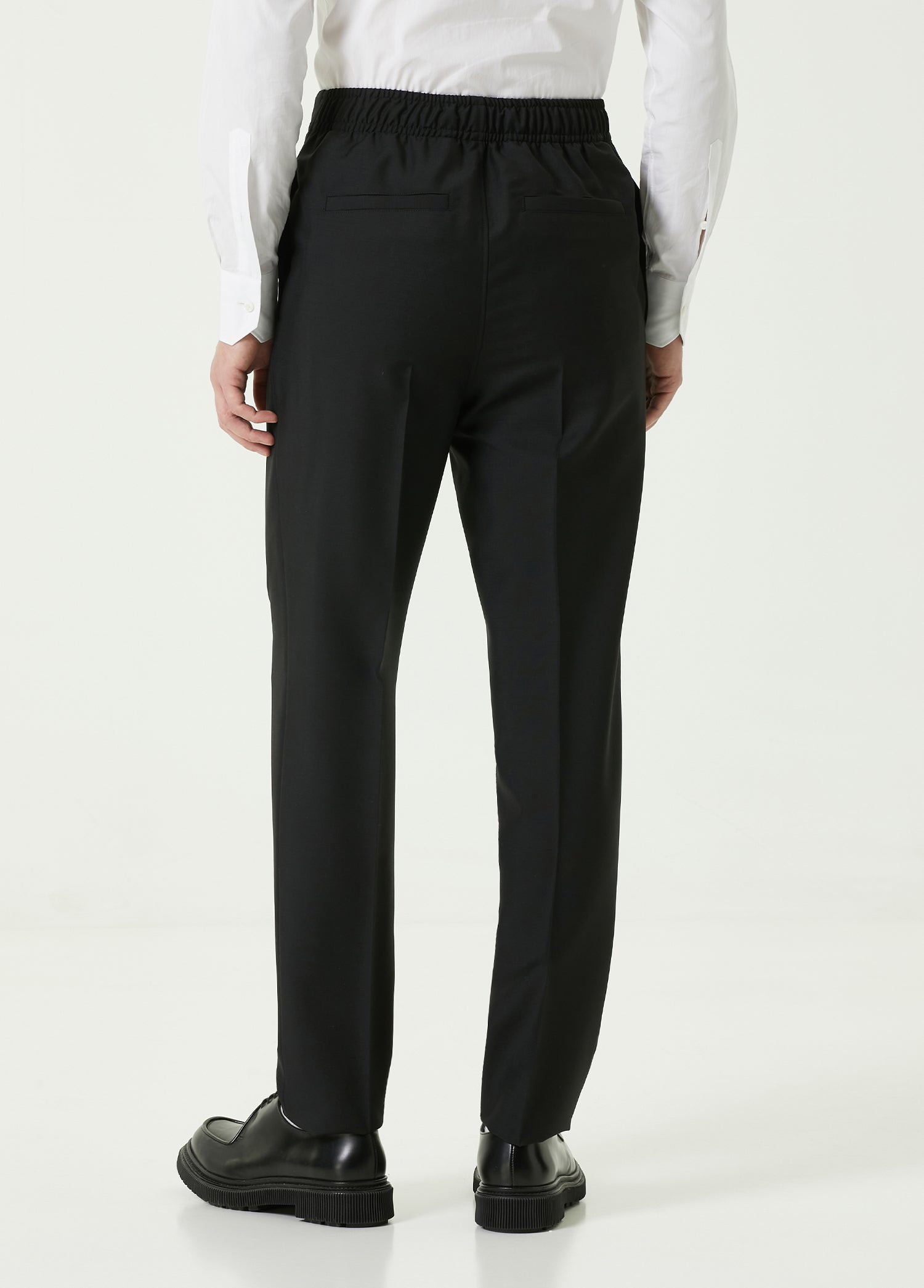 GIVENCHY SLIM TROUSERS W/ELASTIC WAIST - BEYMEN