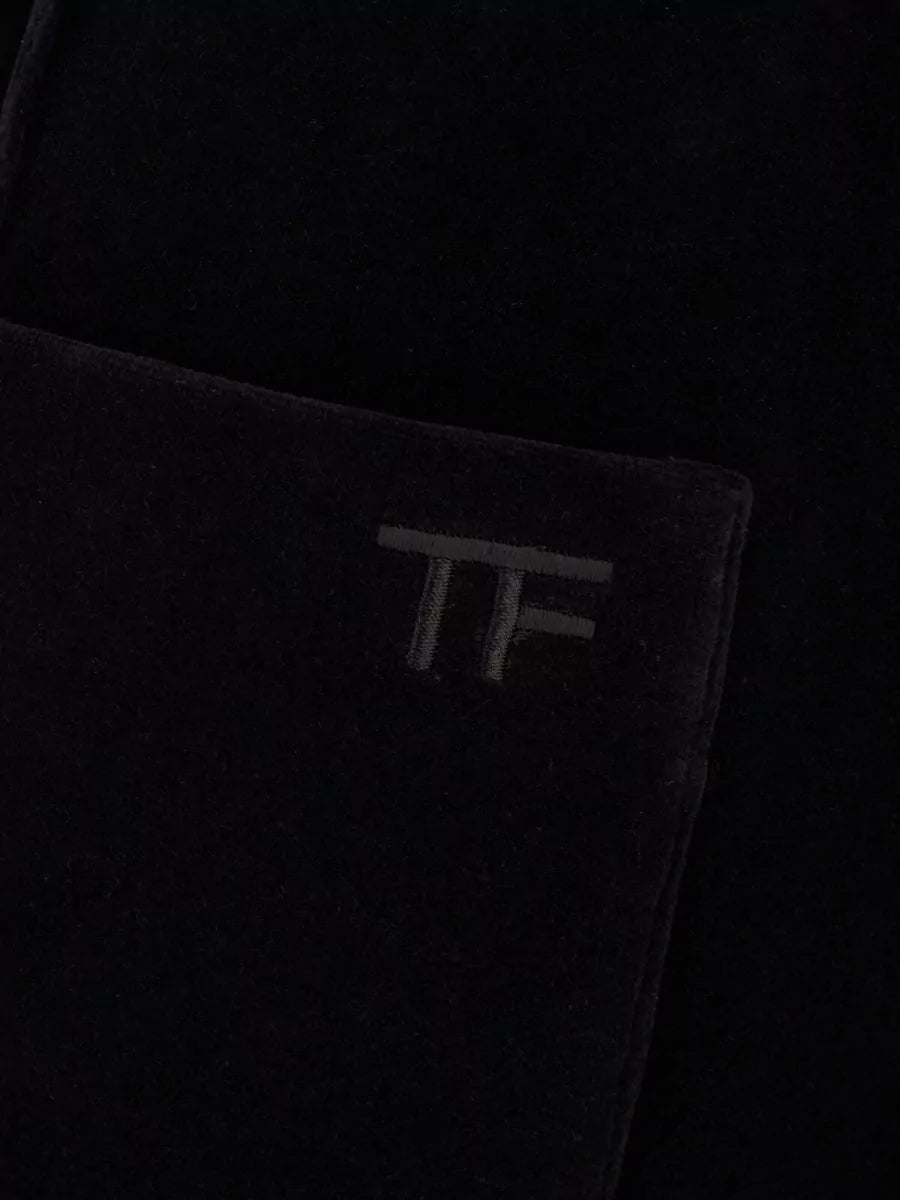 TOM FORD COTTON VELOUR JOGGERS - BEYMEN