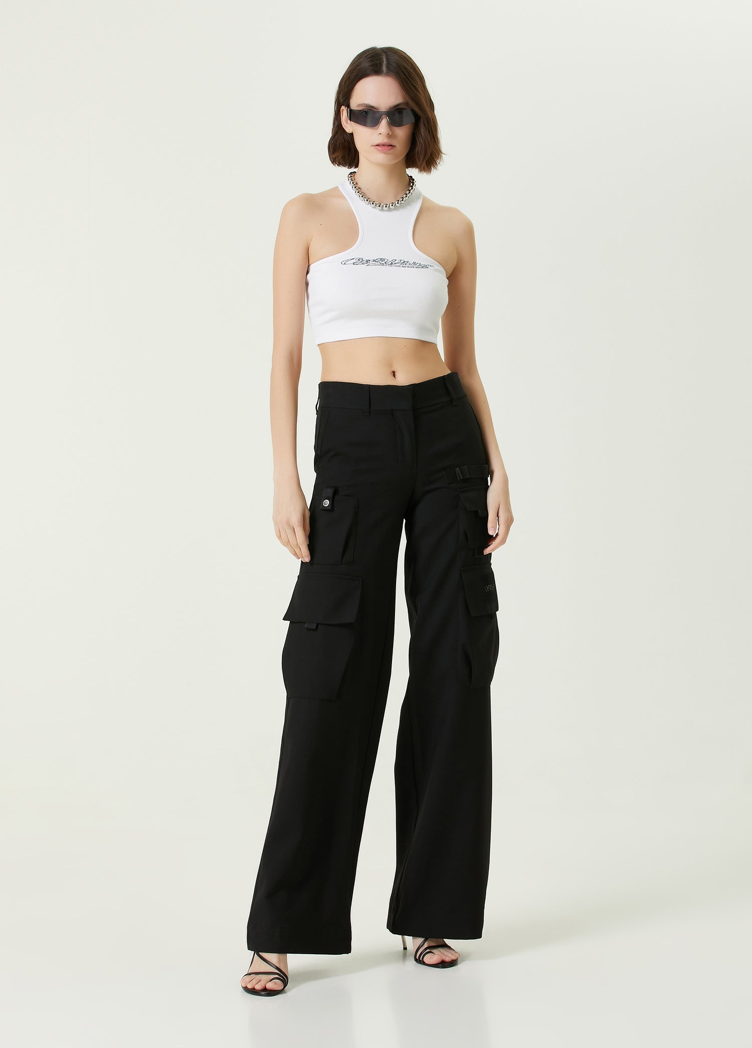 OFF-WHITE BLING BASEBALL ROWING TOP - BEYMEN