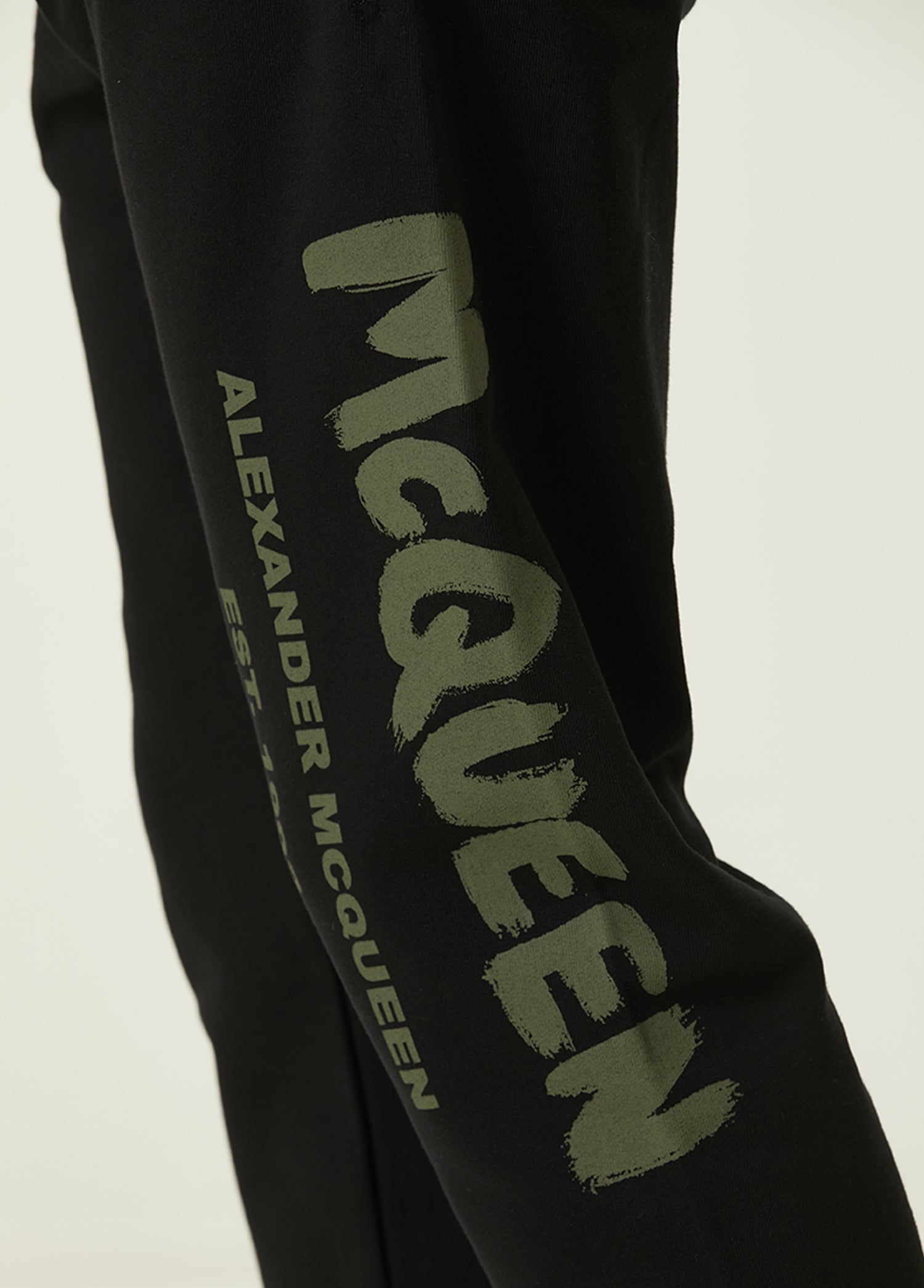 ALEXANDER MCQUEEN GRAFFITI PRT JOGGERS