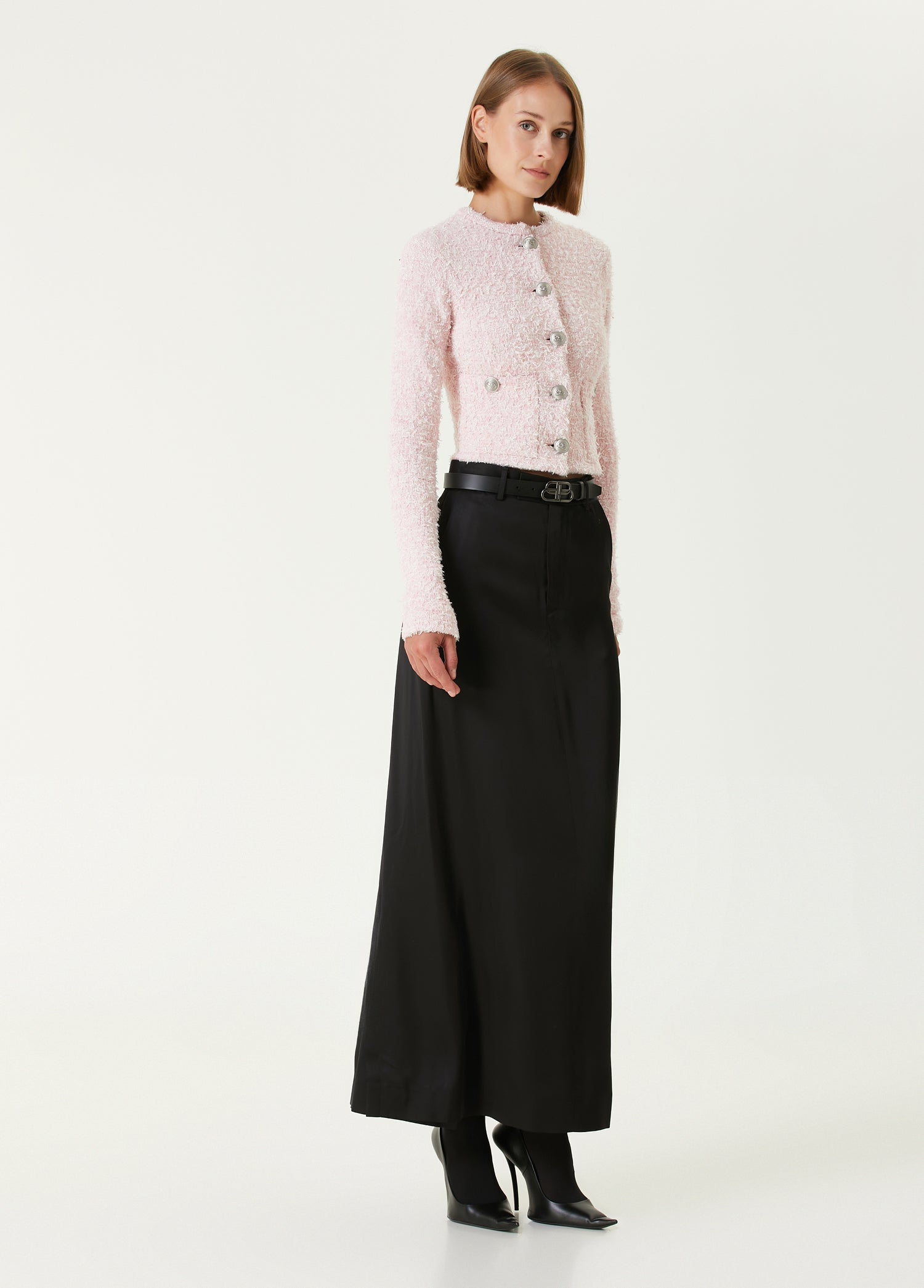 BALENCIAGA CROPPED CARDIGAN