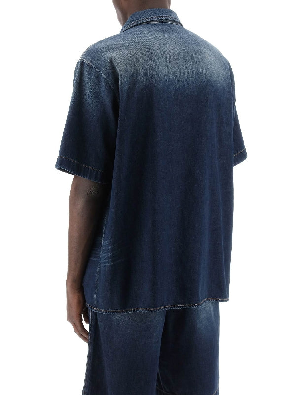 VALENTINO CAMICIA IN DENIM - BEYMEN