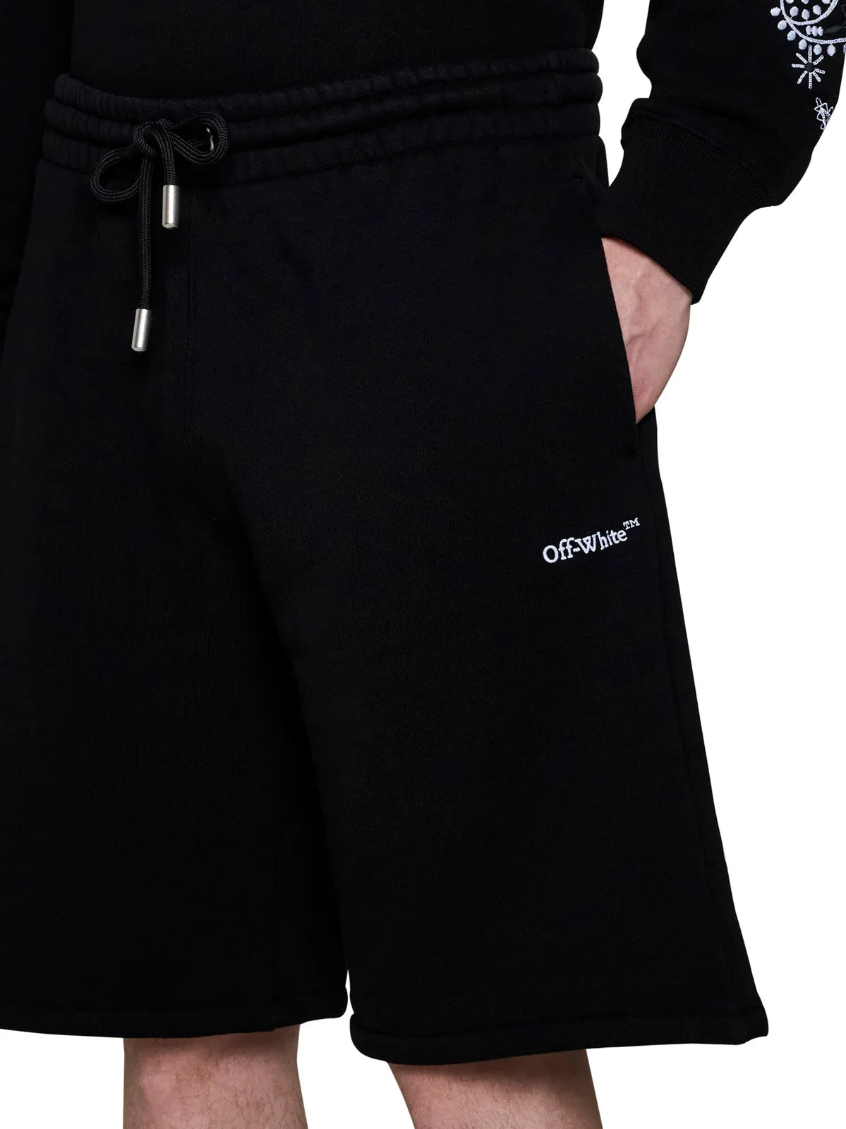 OFF-WHITE SKATE SWEATSHORT